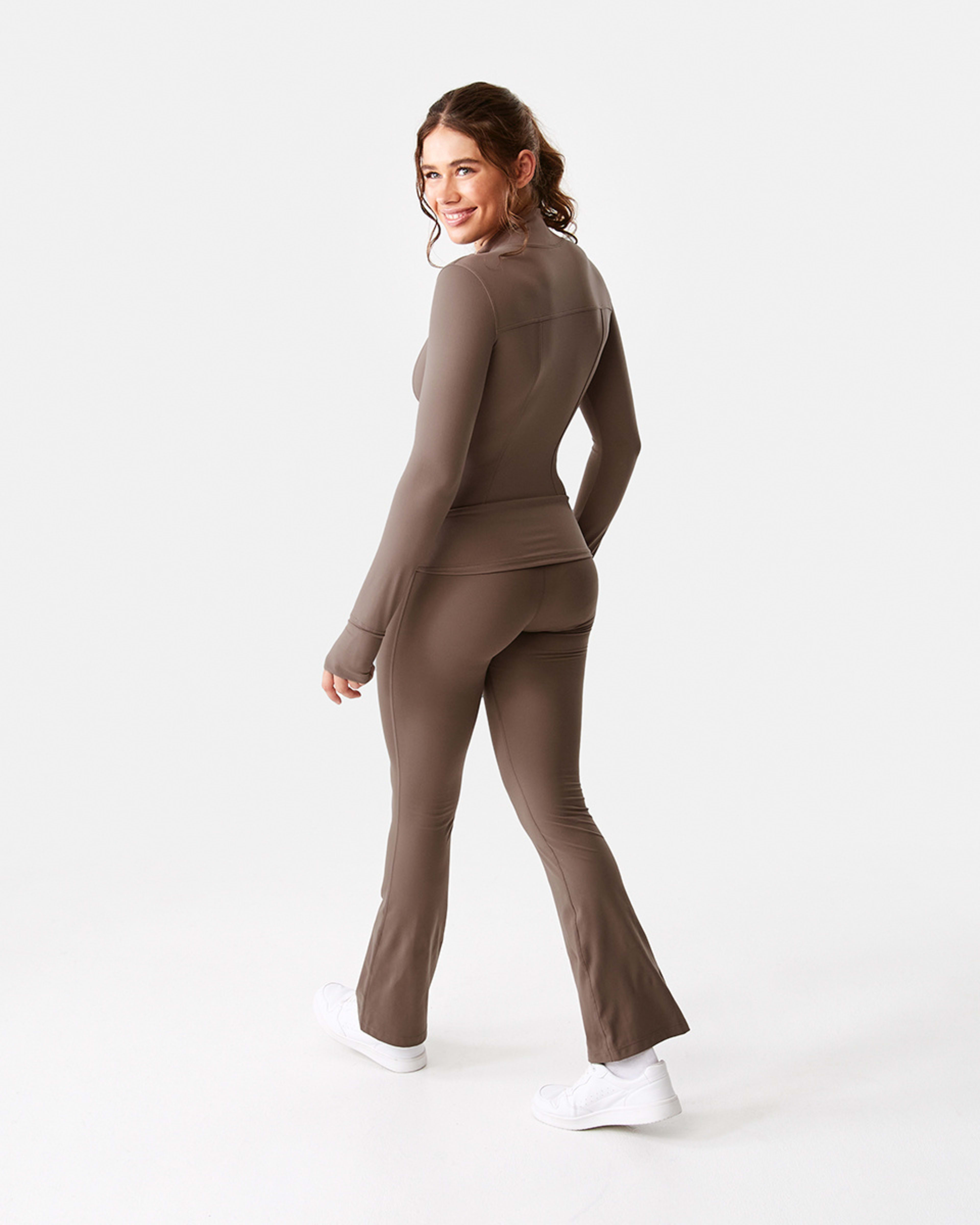 Active Womens Kick Flare Studio Leggings Kmart