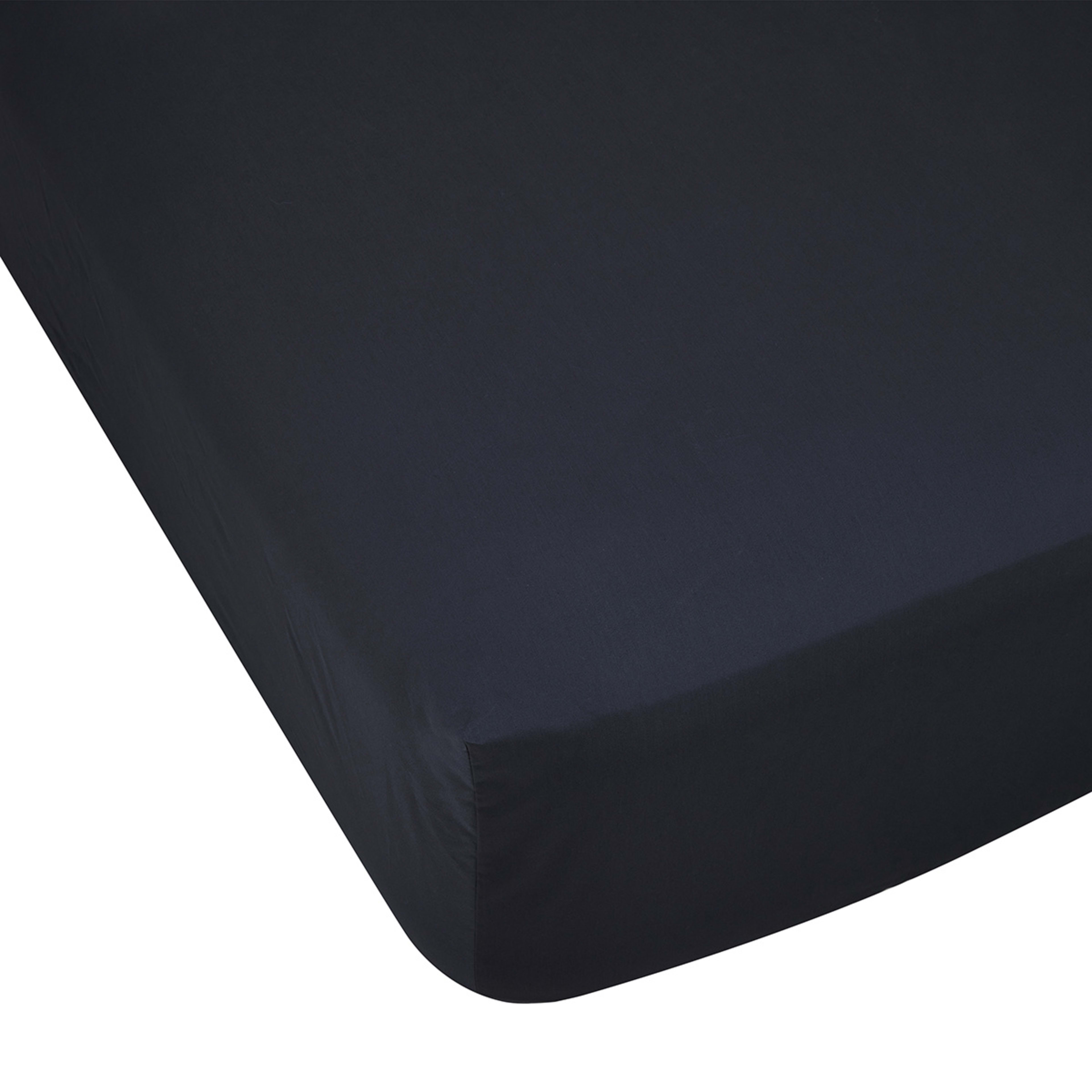 1 500 Thread Count Australian Grown Cotton Fitted Sheet - Queen Bed, Anthracite