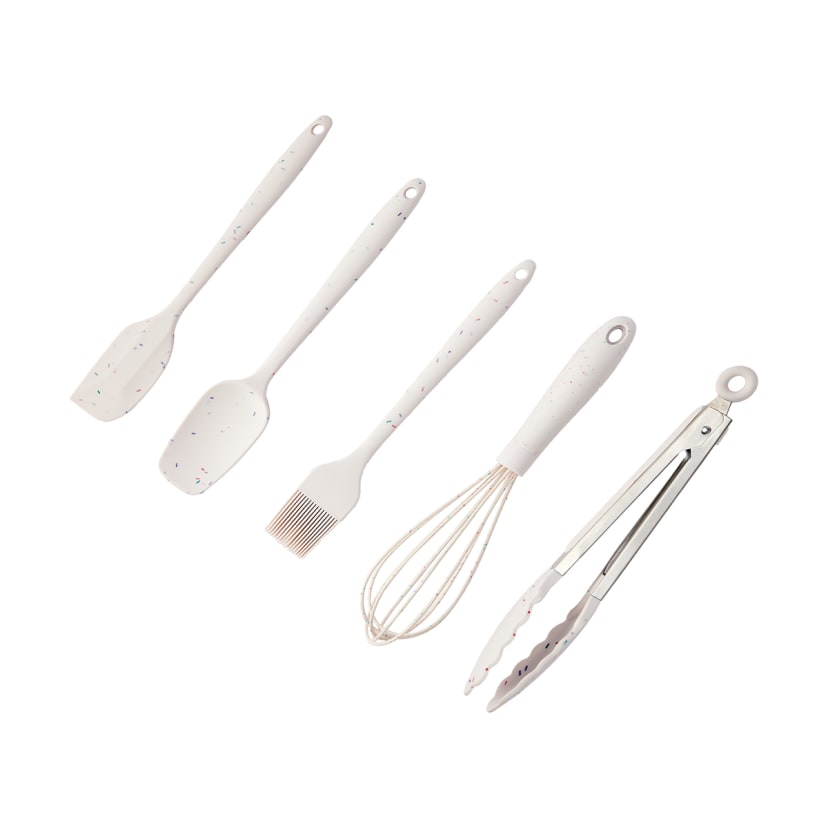 5 Piece Silicone Utensils Kmart