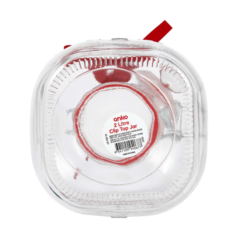 2L Clip Top Jar Kmart