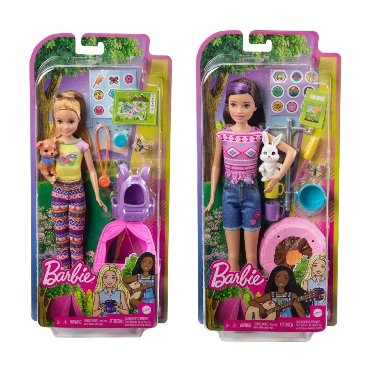 Years Barbie It Takes Two Camping Playset & Stacie Doll 3 