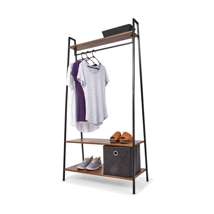 Garment Rack with 3 Shelves Kmart