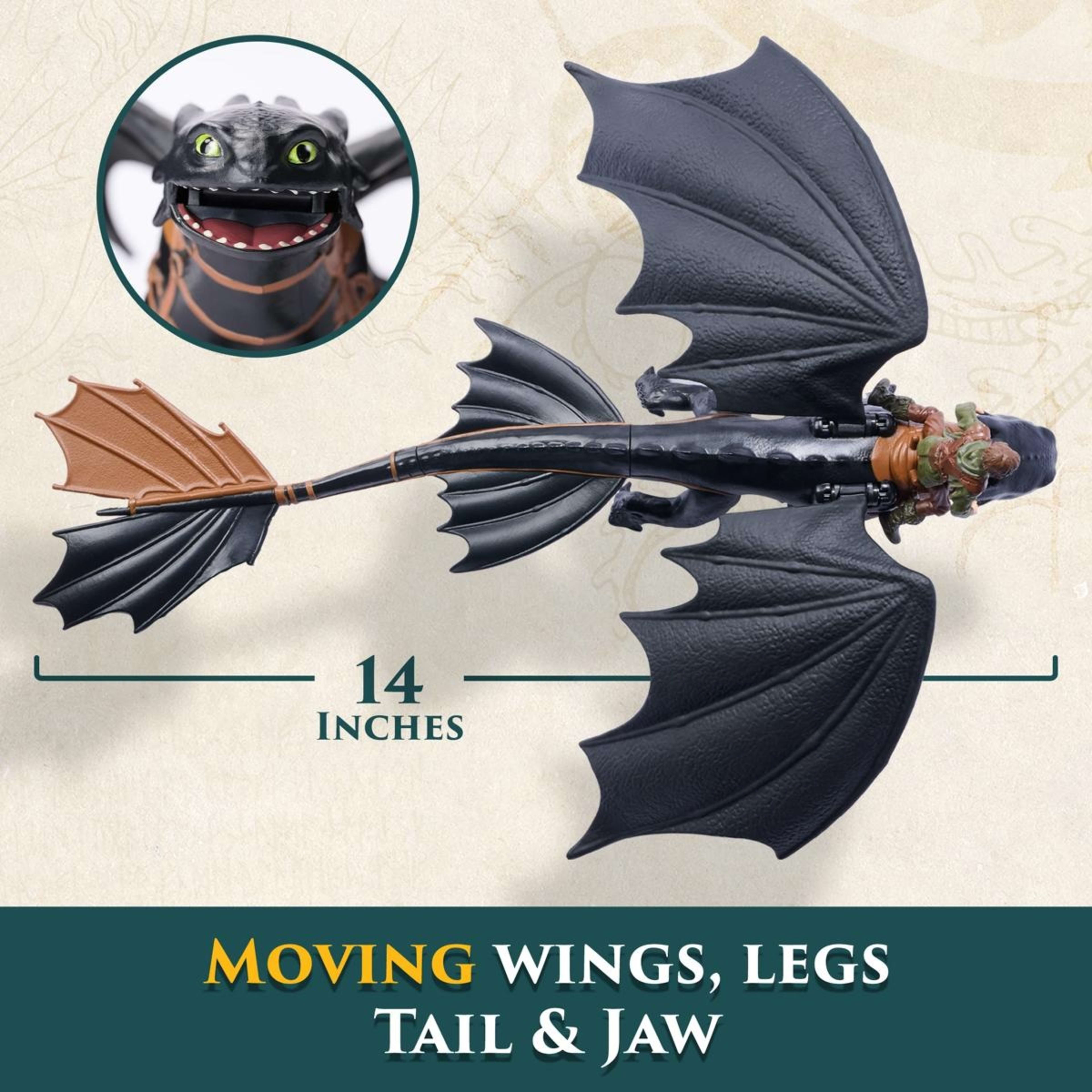 10 How To Train Your Dragon Toothless and Hiccup Action Figure Set, 10 of 11