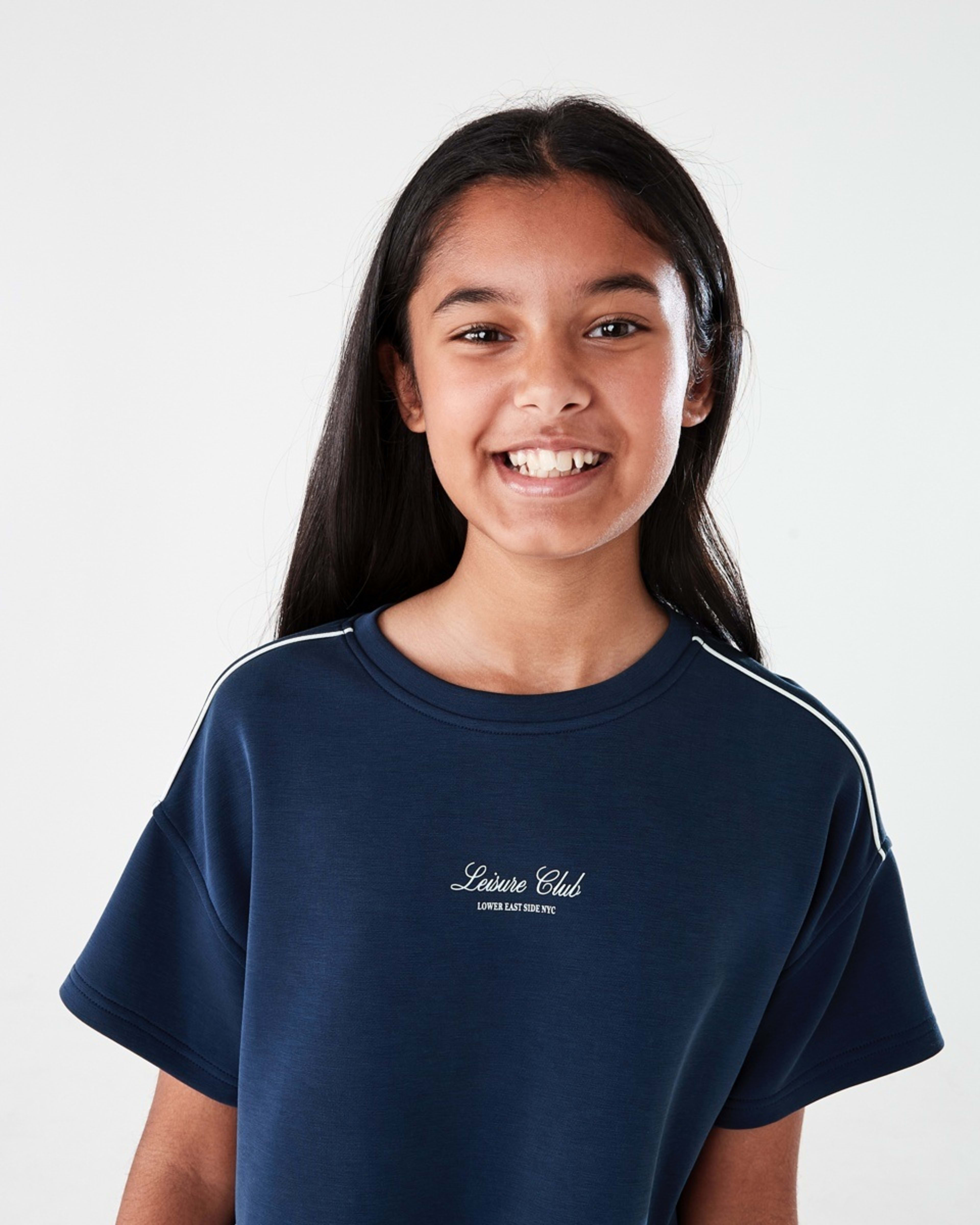 3 Scuba T-shirt BLUE LEISURE CLUB NYC, 3 of 8