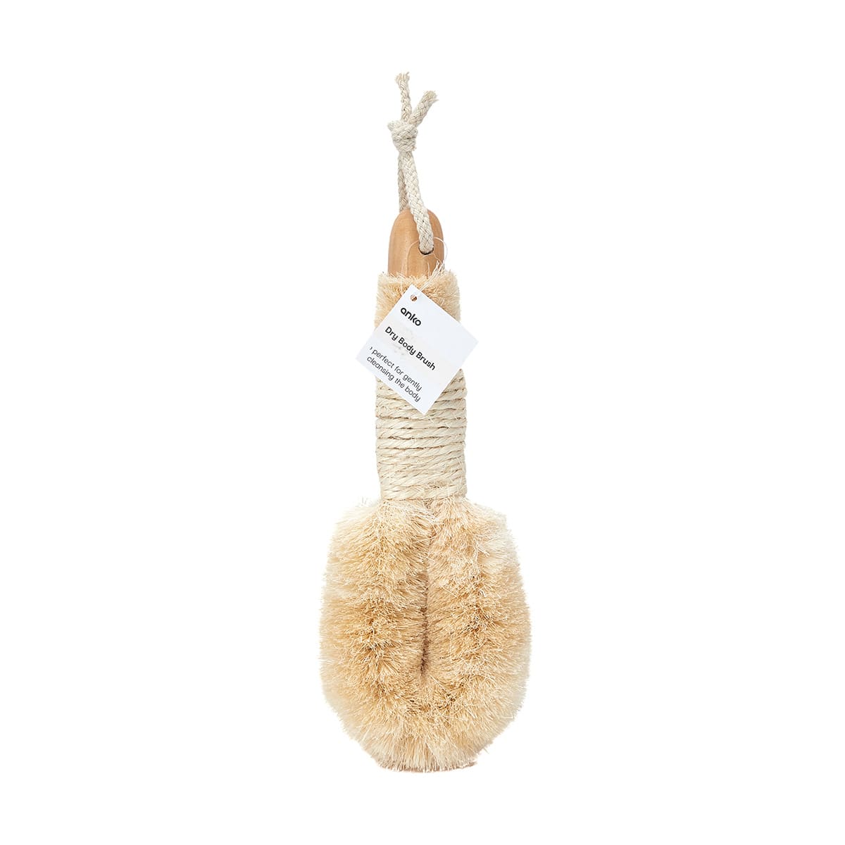 Dry Body Brush Sisal Kmart