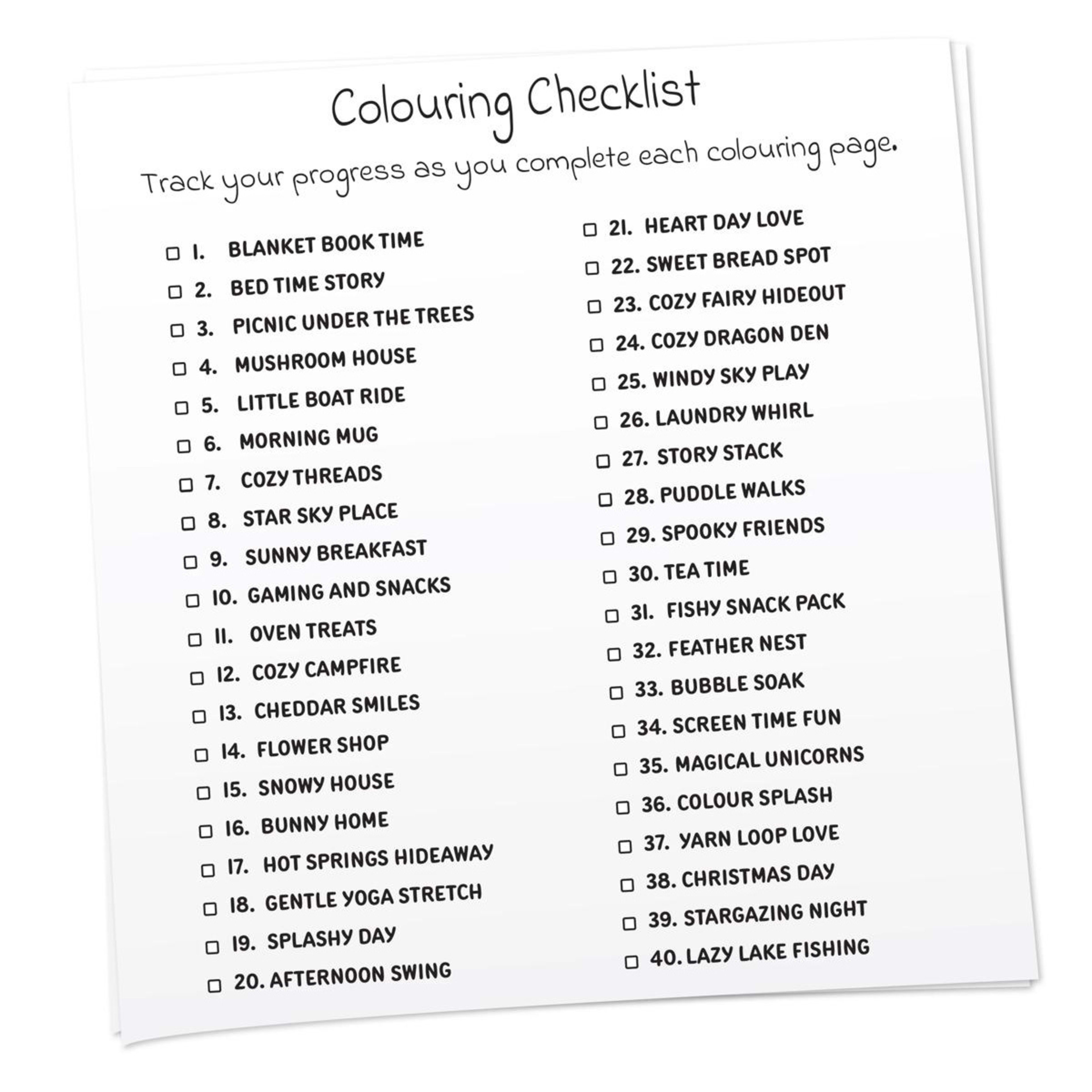 2 Comfy & Cozy Cute Colouring Book by Jade Summer - Book, 2 of 5