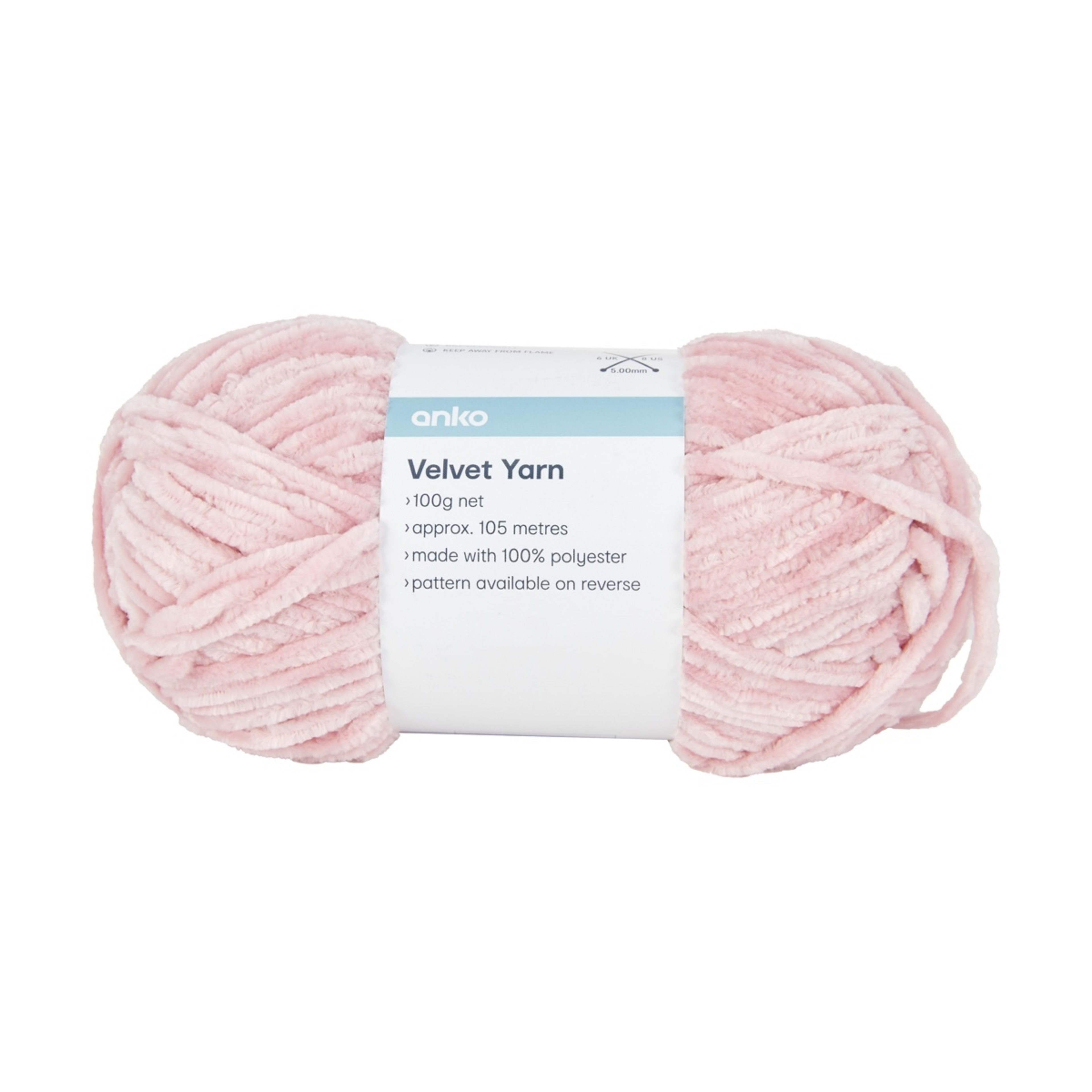 1 Velvet Yarn - Quiet Pink