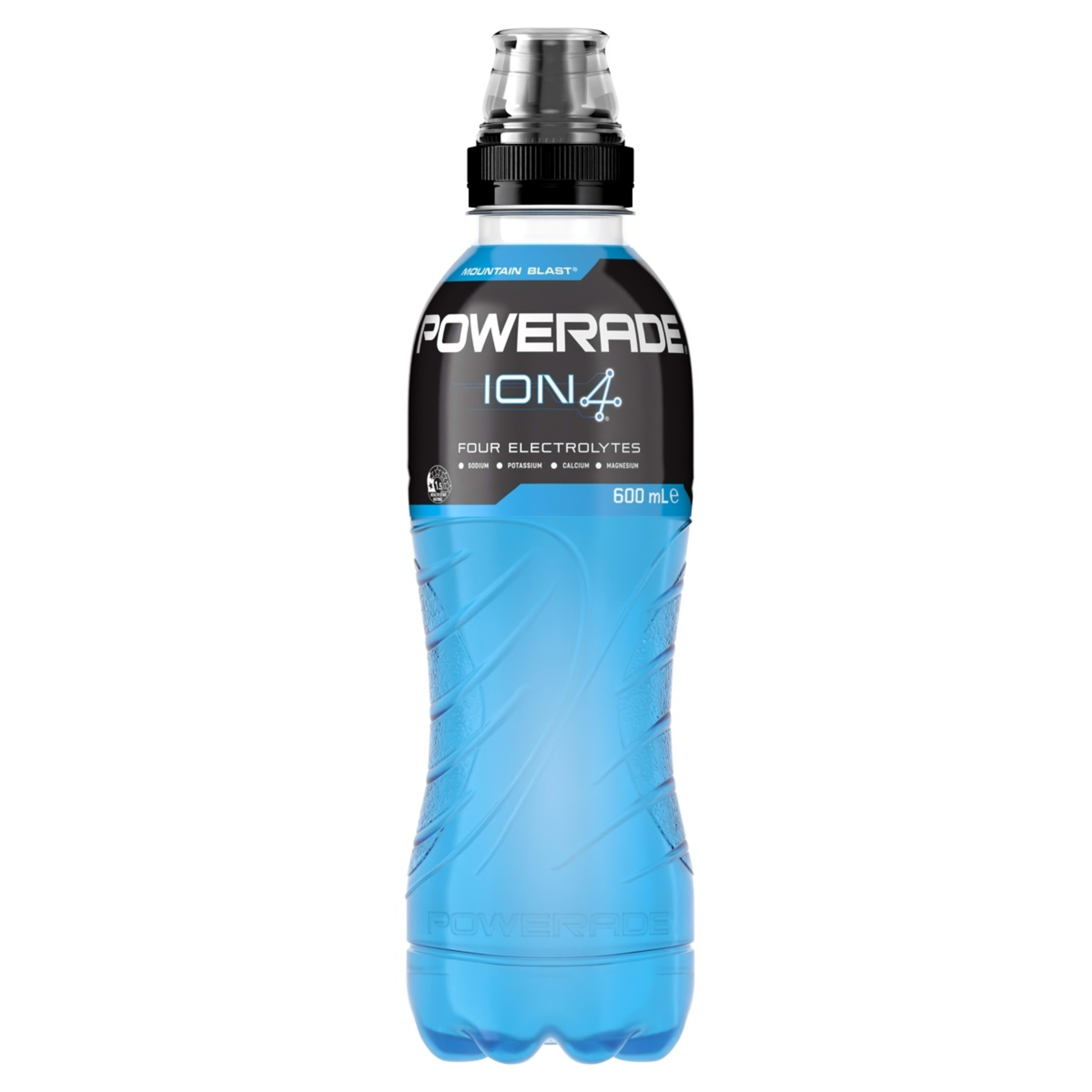 1 Powerade ION4 Isotonic Mountain Blast Sports Drink 600ml