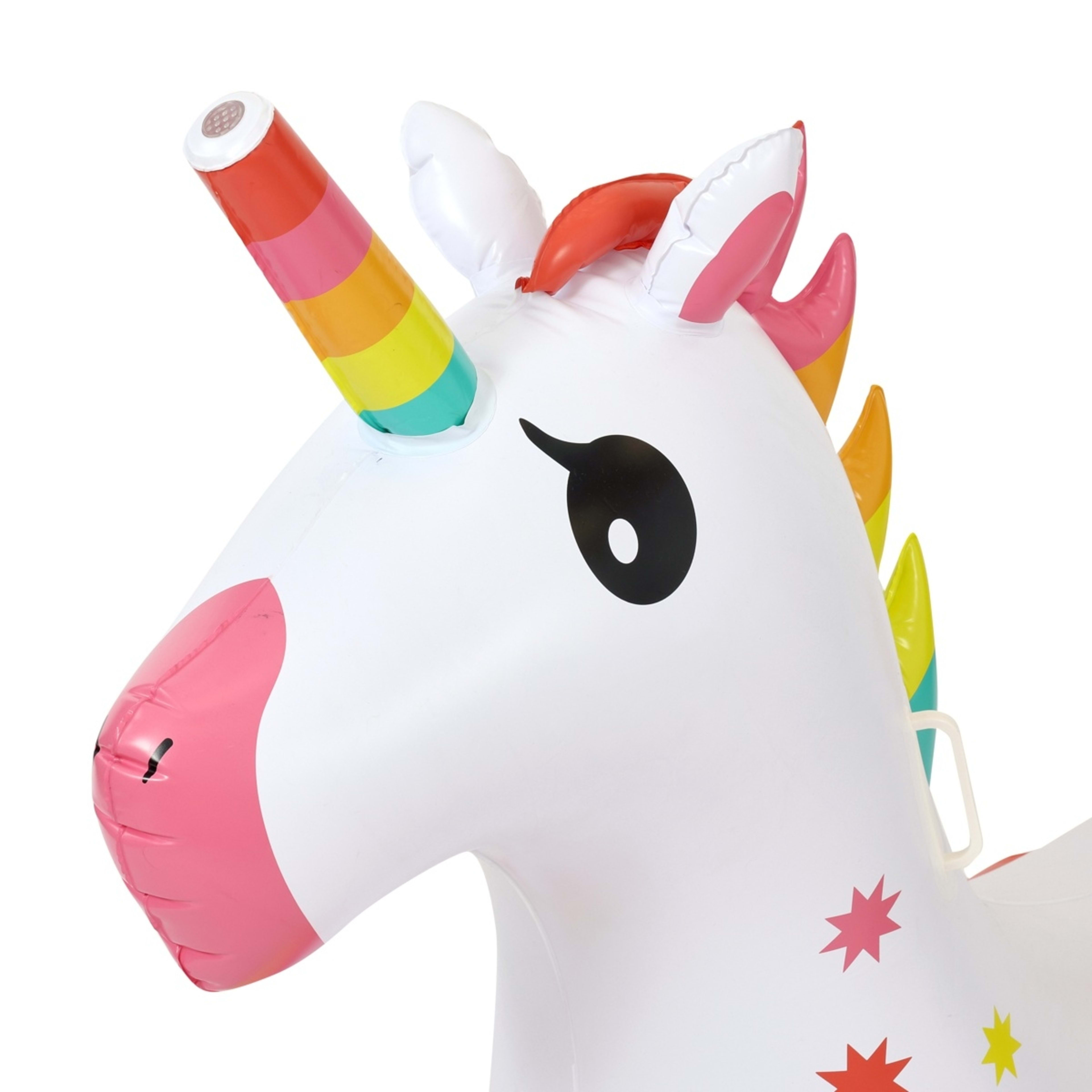 6 Inflatable Unicorn Ride on Sprinkler, 6 of 9