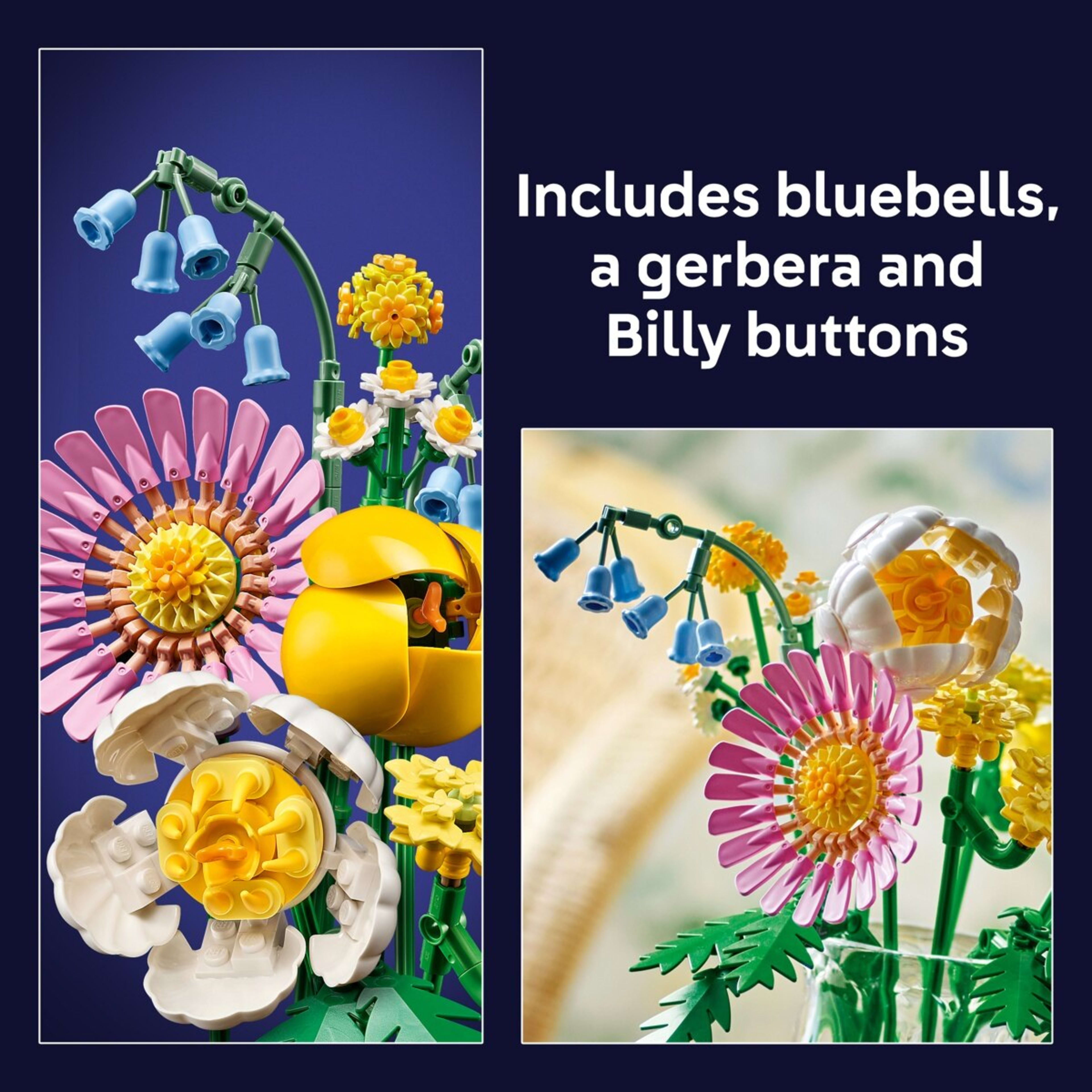5 LEGO Botanicals Petite Sunny Bouquet 10347, 5 of 9