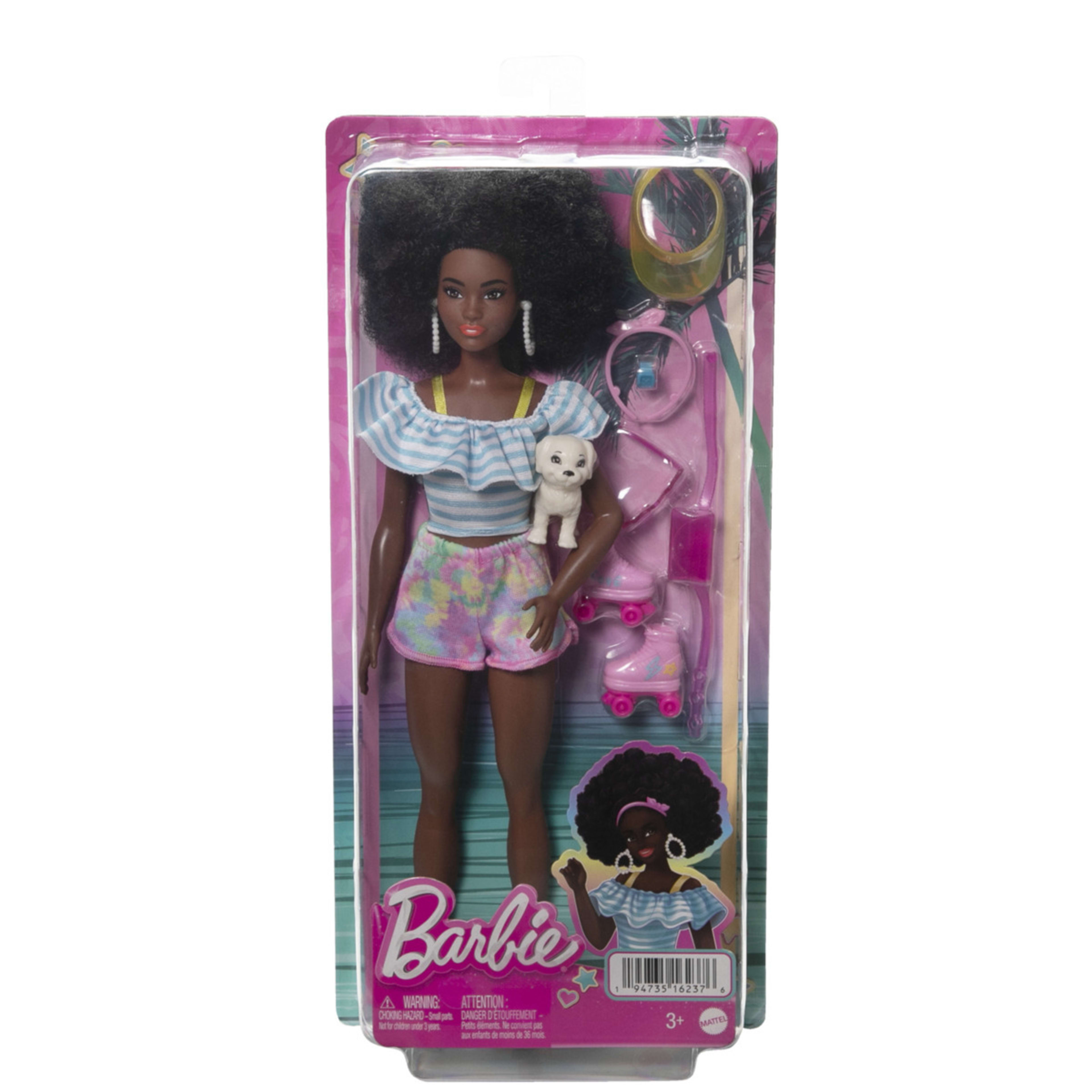 Barbie Doll with Roller Skates Playset Kmart