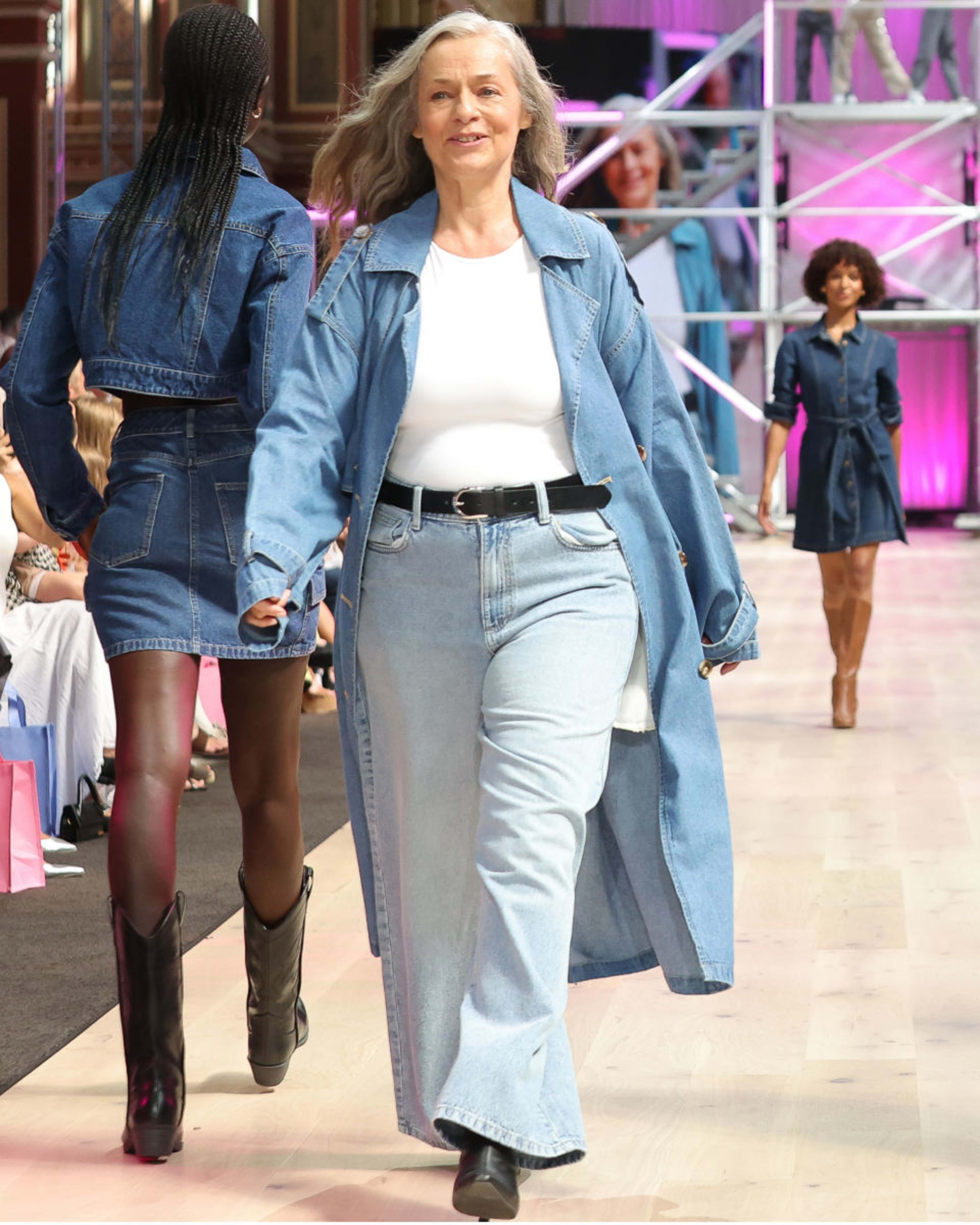 Denim Trench Coat Kmart