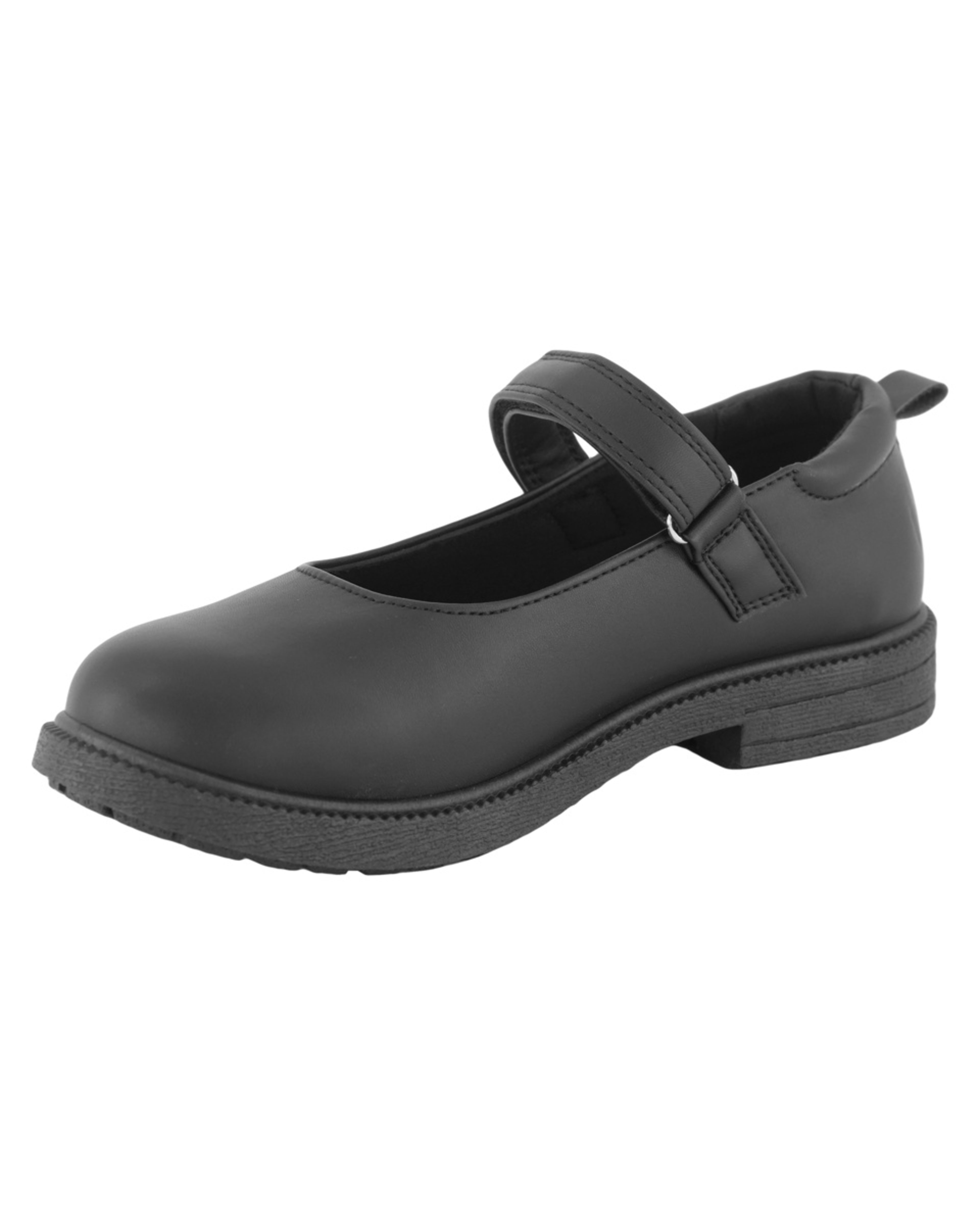 3 Senior A-Bar School Shoes Black, 3 of 5