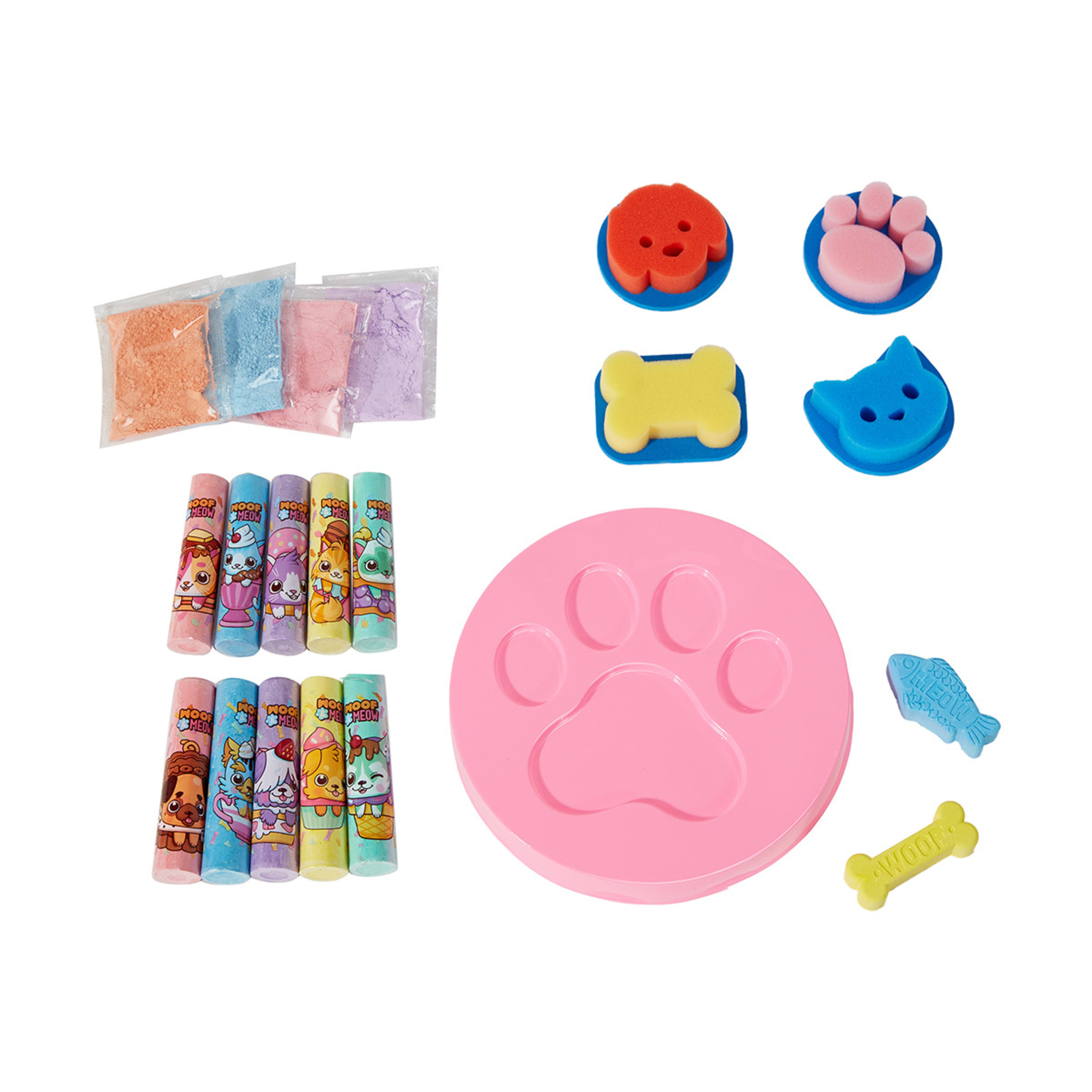 21 Piece Sugar Rush Scented Chalk Stamp Kit Kmart
