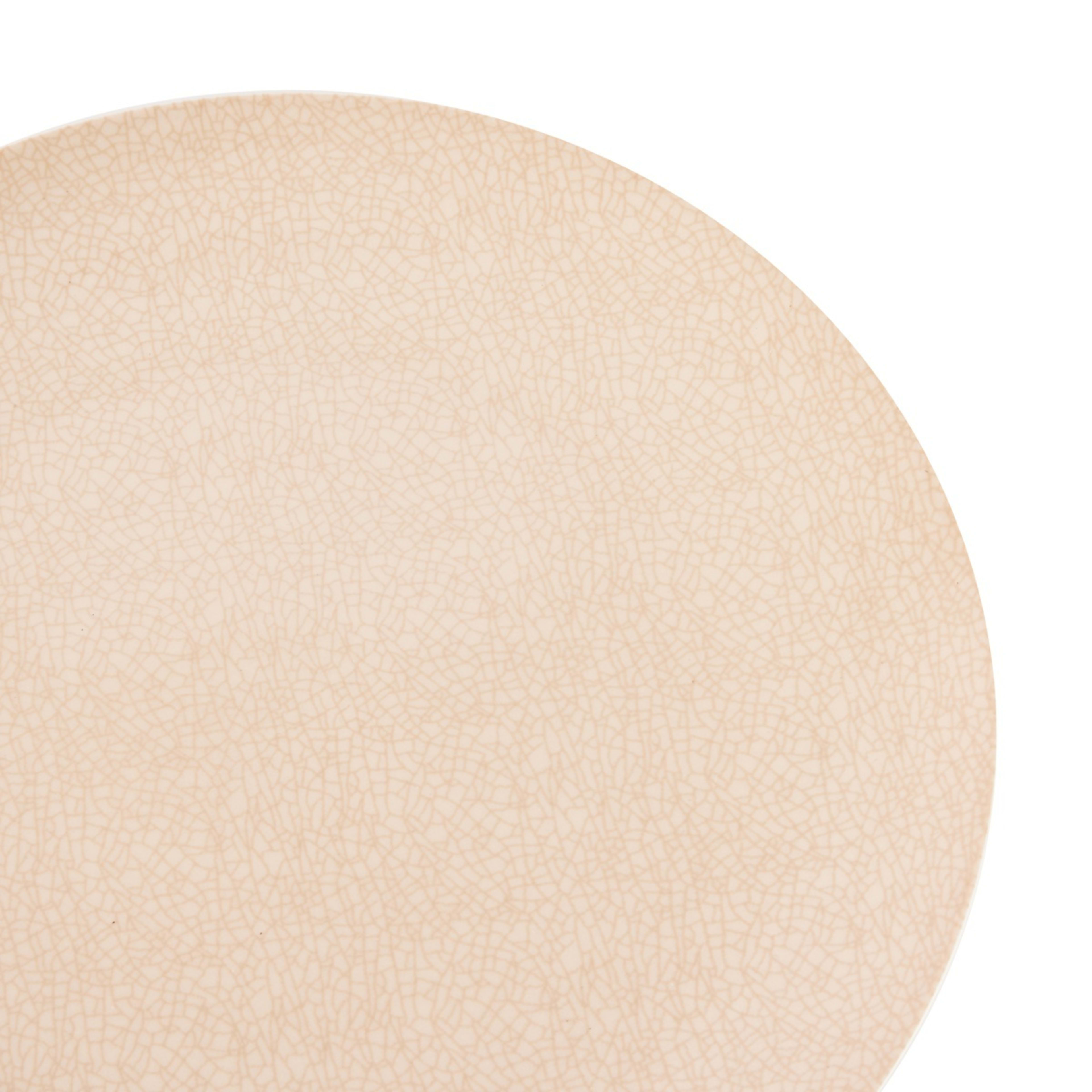 3 Beige Delphi Dinner Plate, 3 of 5