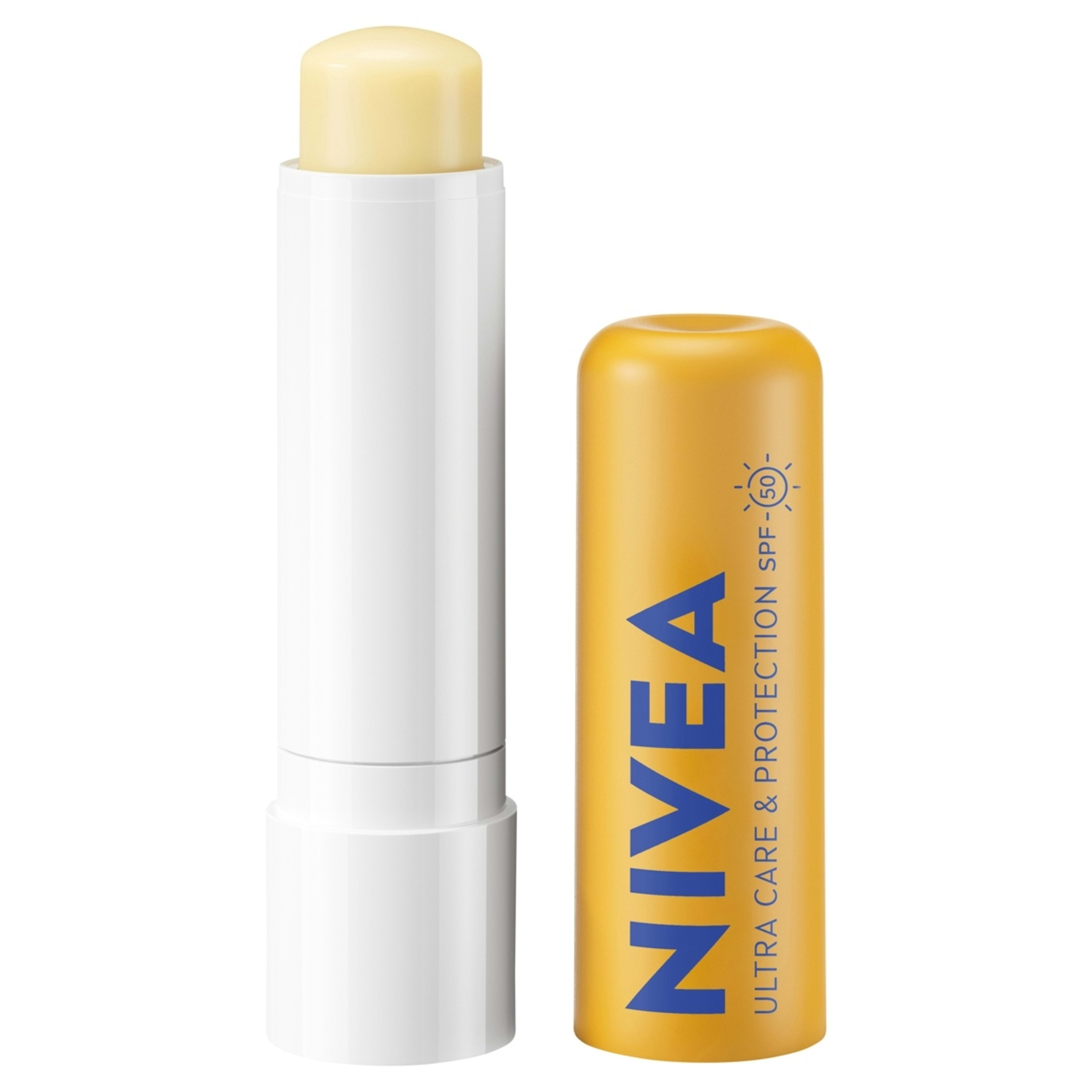 3 Nivea Ultra Care and Protection SPF 50 Lip Balm 4.8g, 3 of 9