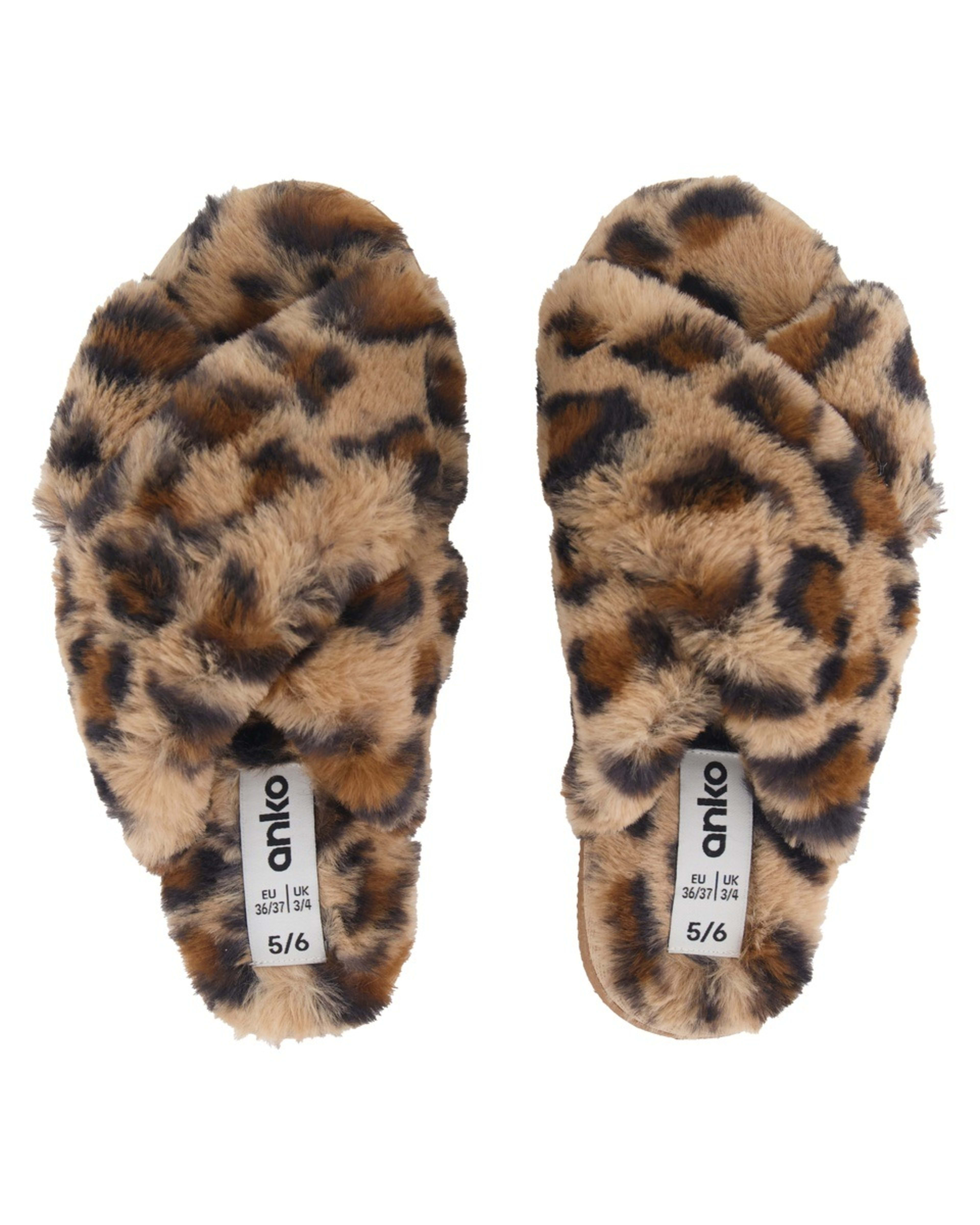 2 Crossover Furry Slippers Animal, 2 of 3