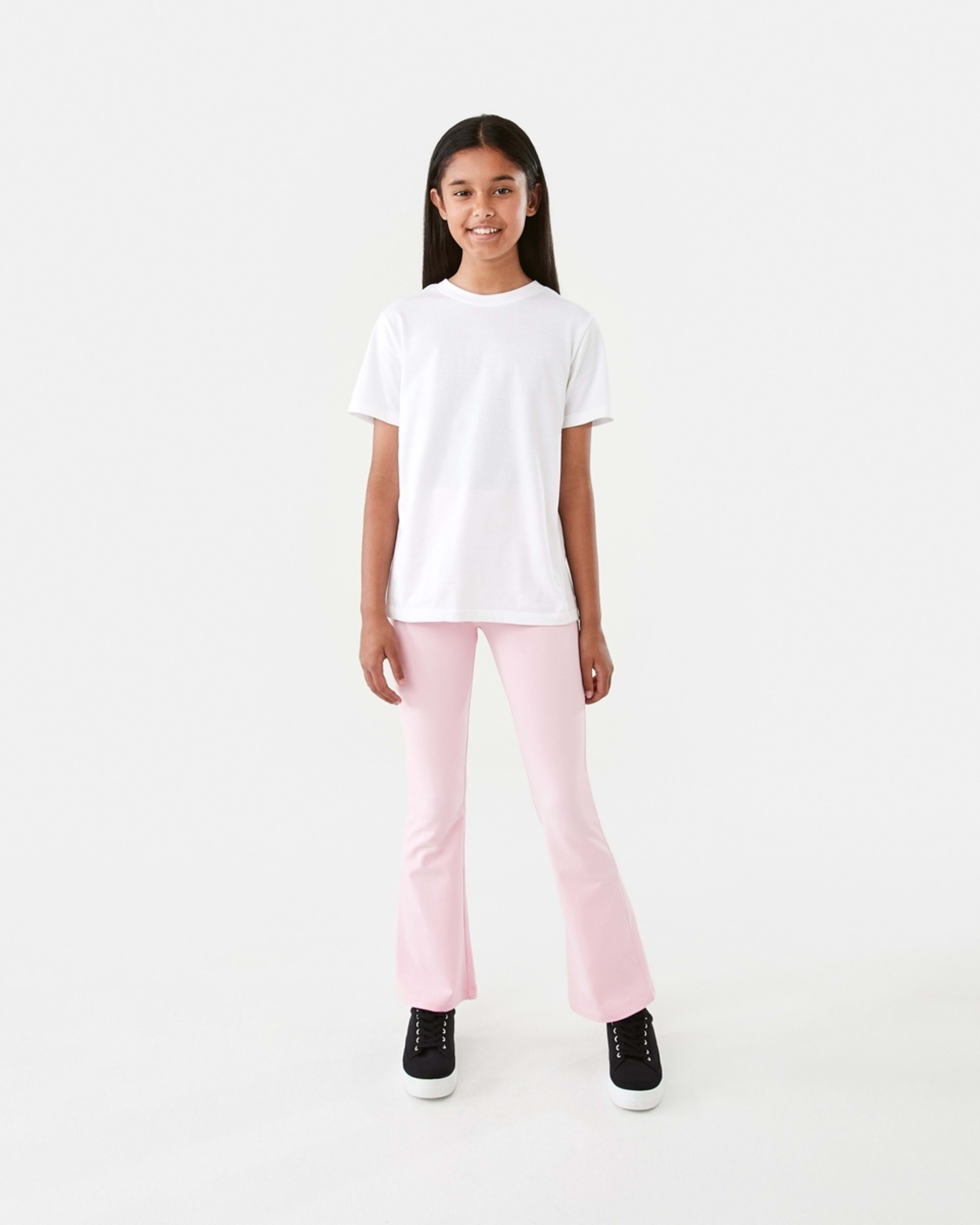 4 Roll Waist Leggings Pearl Pink, 4 of 7