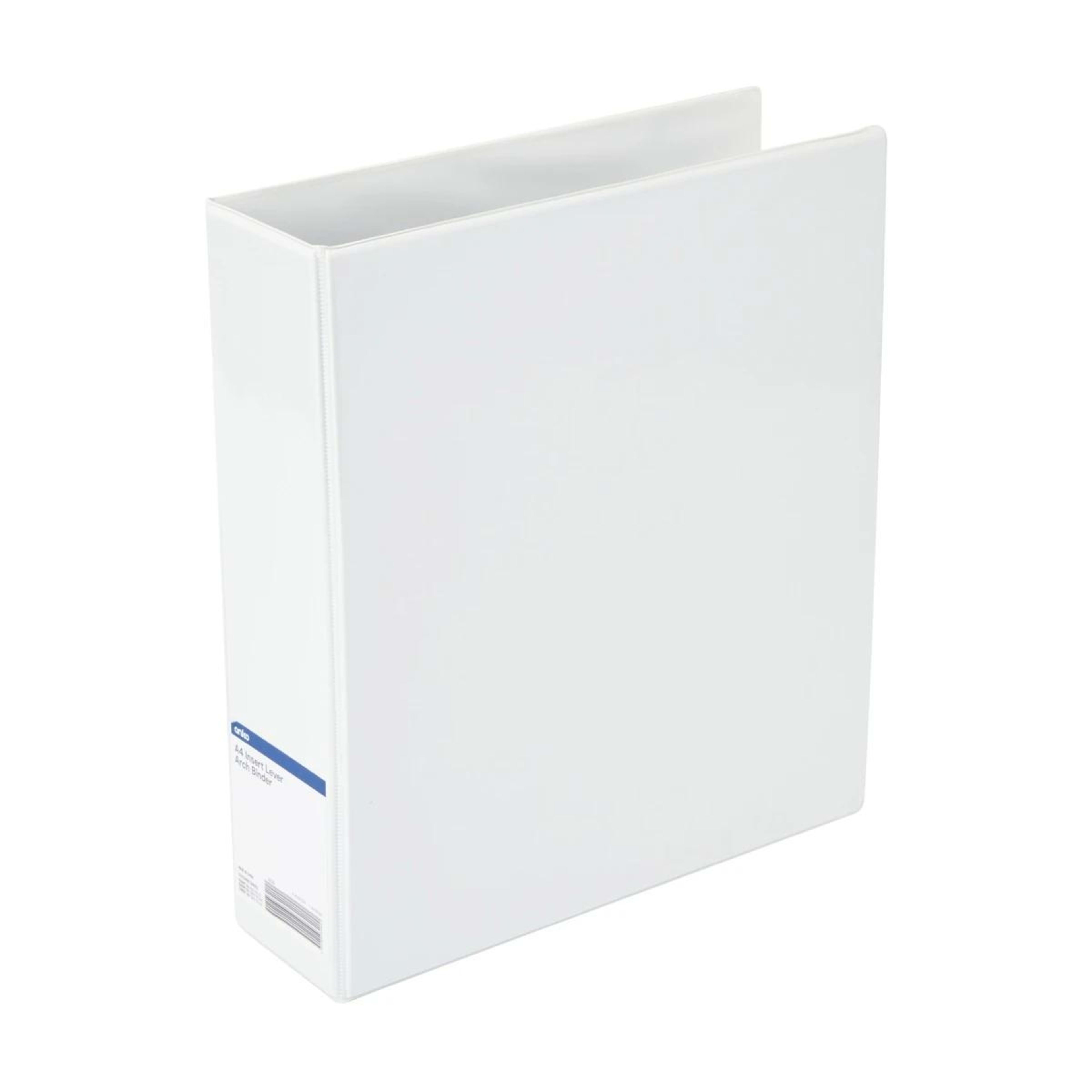 1 A4 Lever Arch Insert Binder - White, 1 of 8