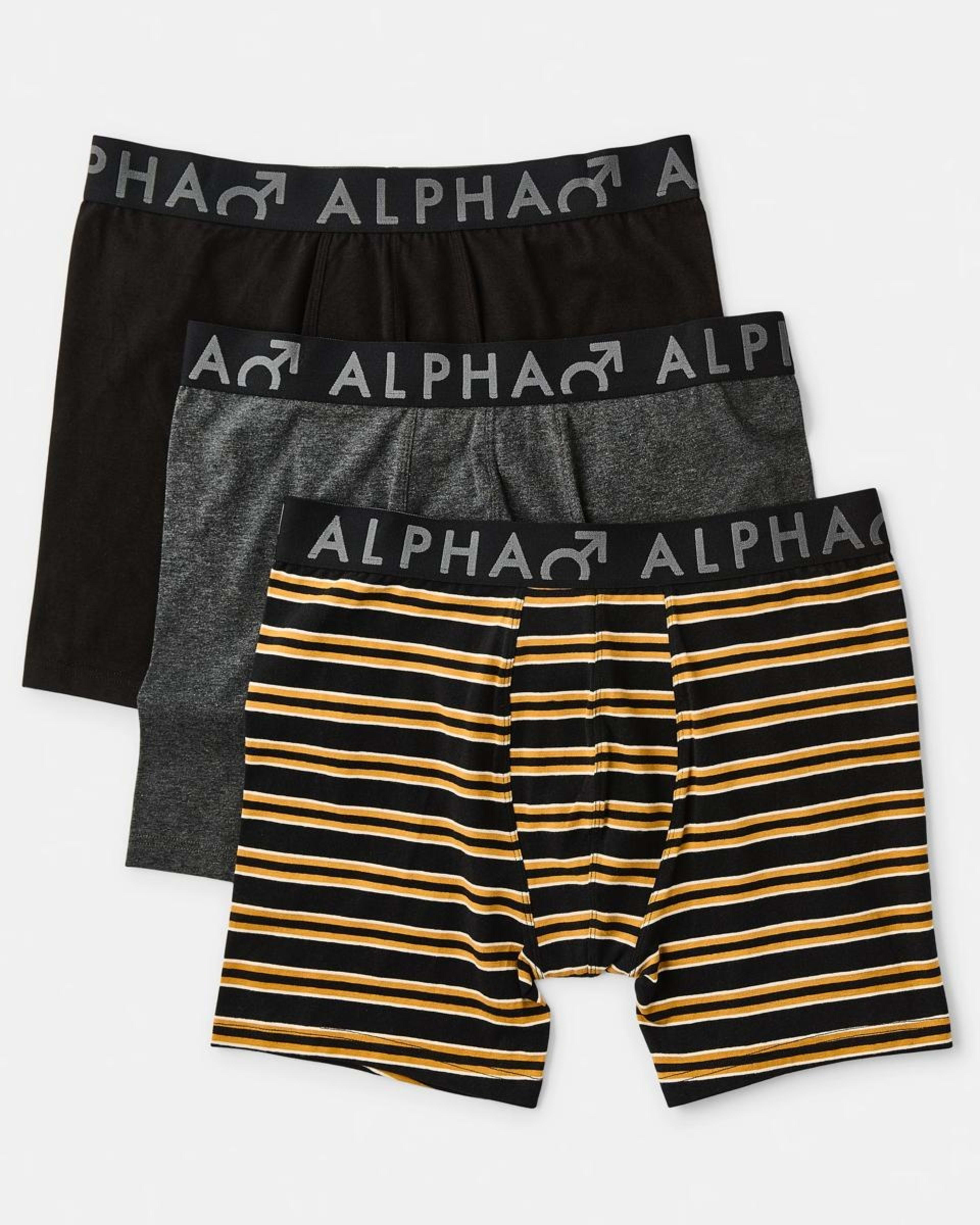 1 3 Pack Mid Length Stripe Trunks CRUISE STRIPE