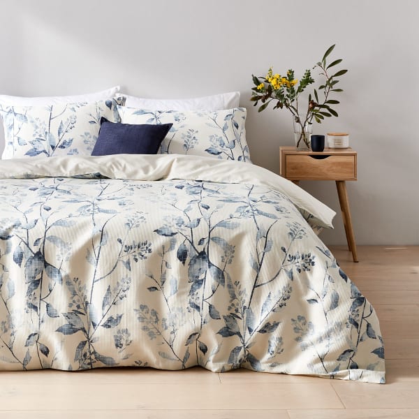 Maha Cotton Quilt Cover Set - Queen Bed - Kmart