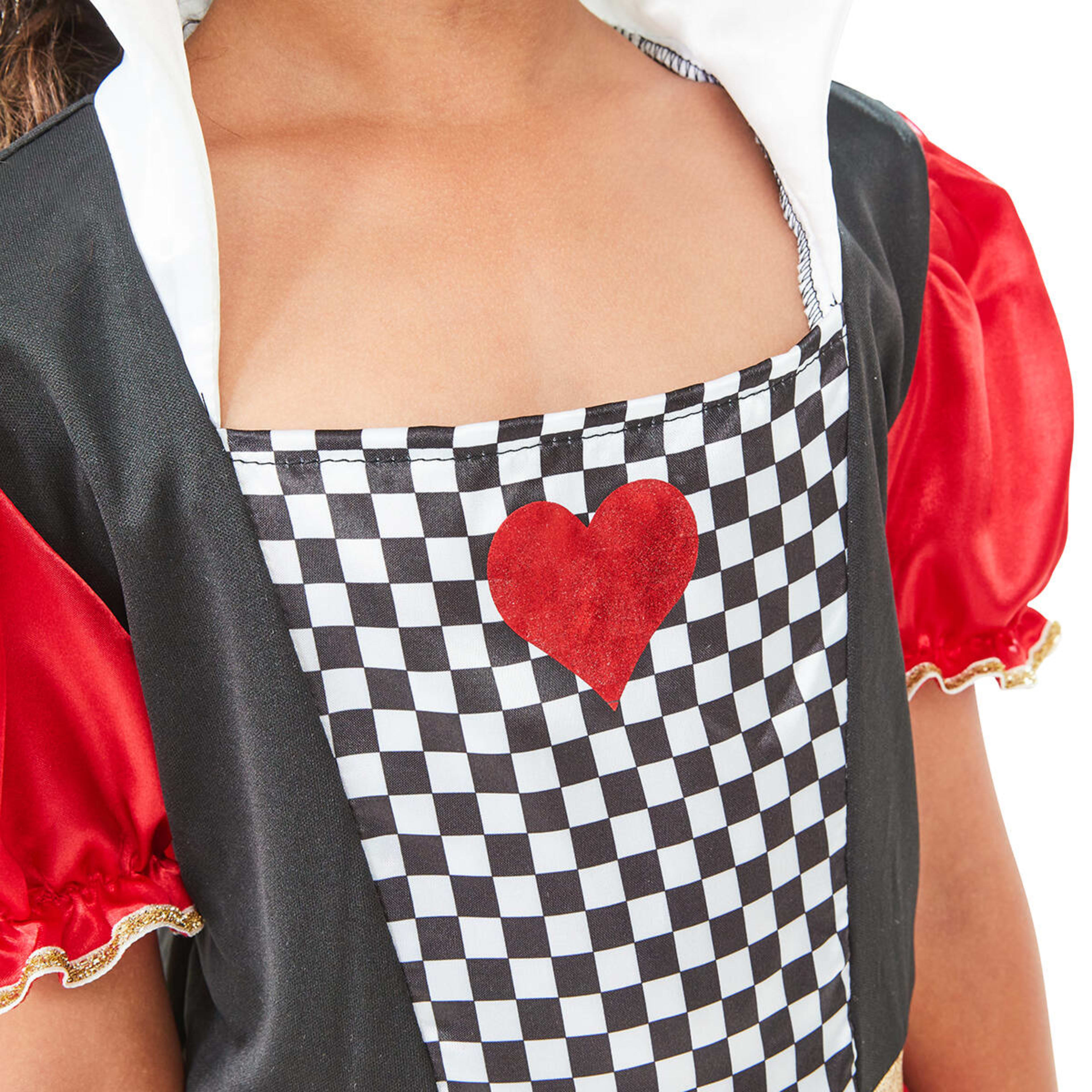 6 Queen of Hearts Costume - Ages 6-8, 6 of 10
