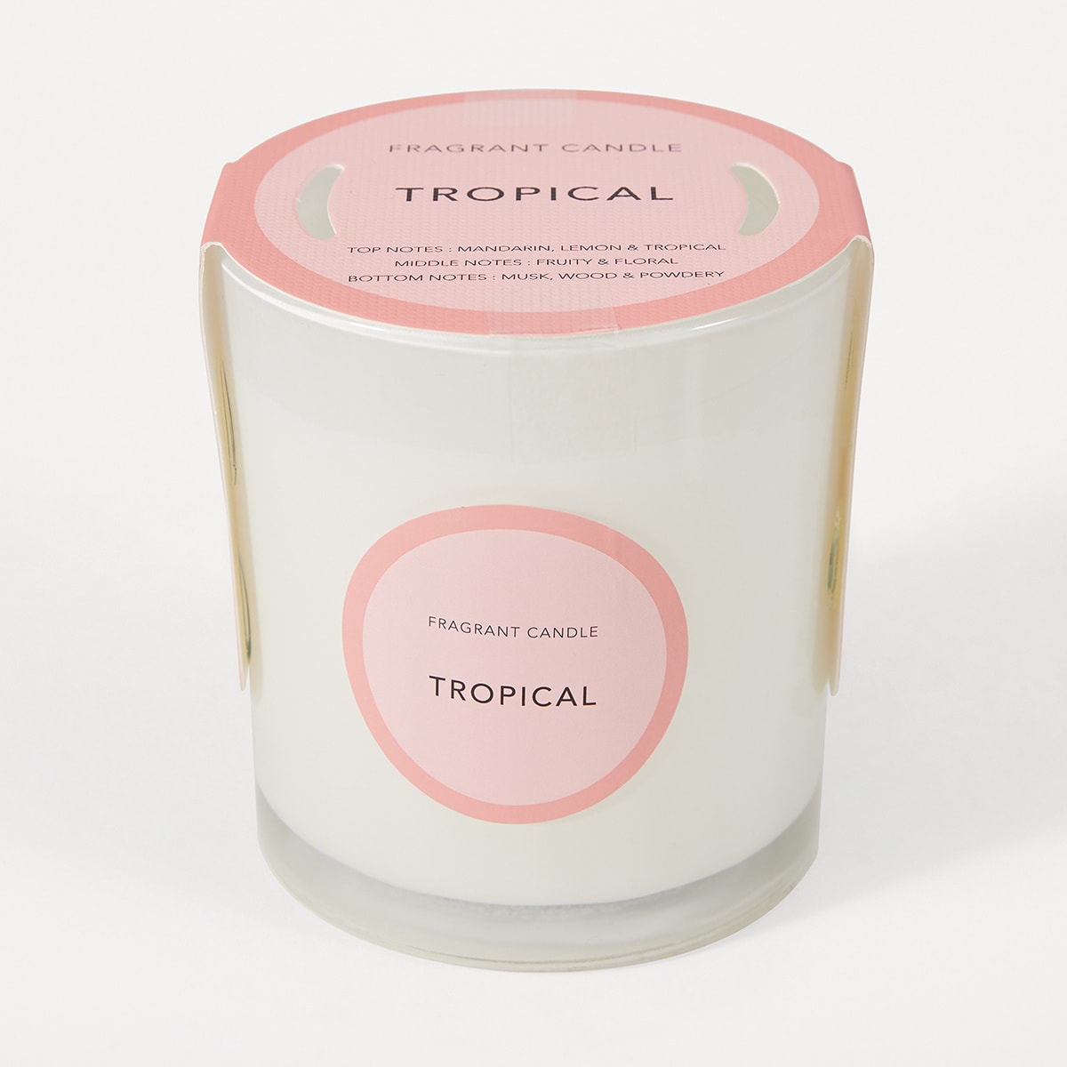 Tropical Fragrant Candle Medium Kmart