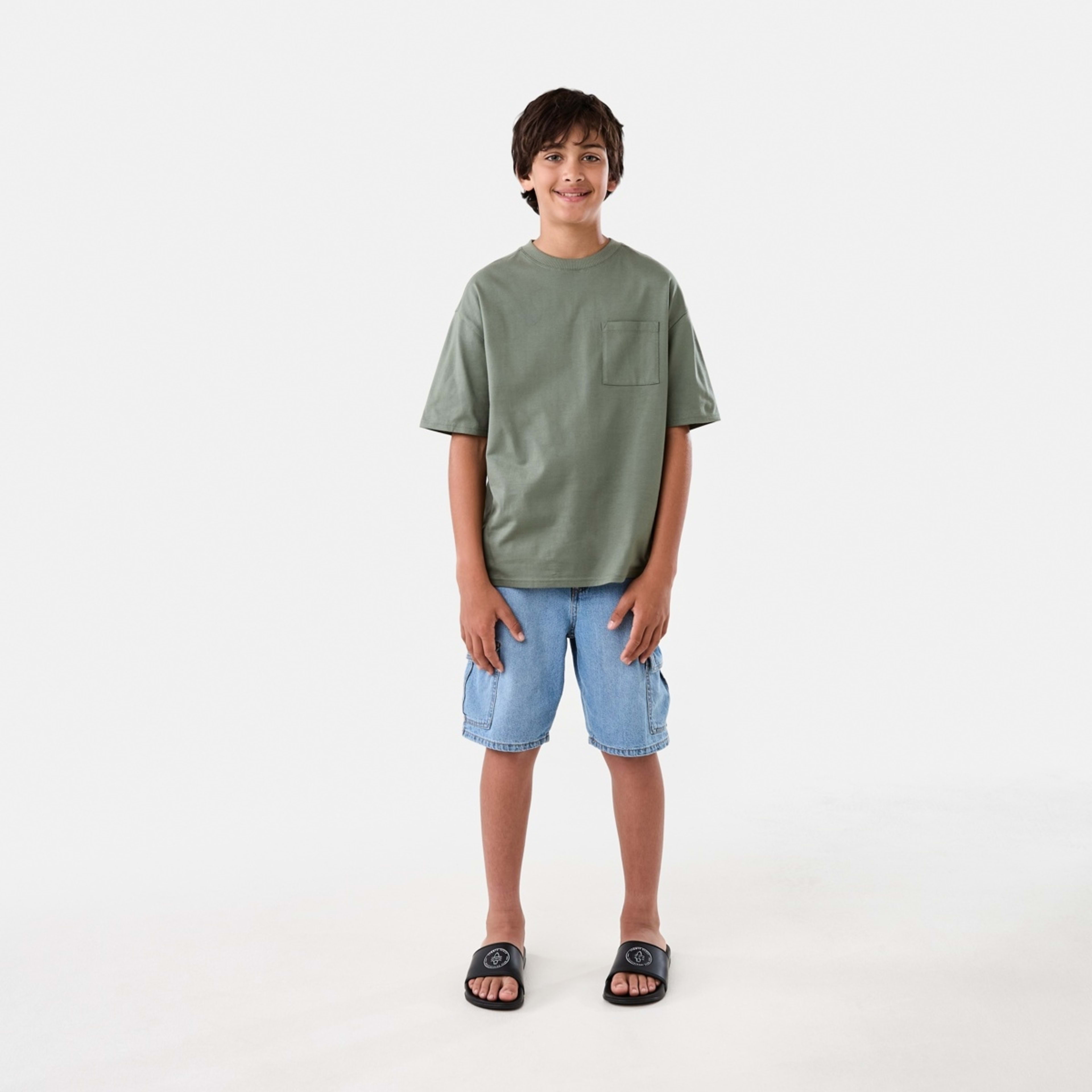 7 Plain Oversized T-shirt Laurel Wreath, 7 of 10