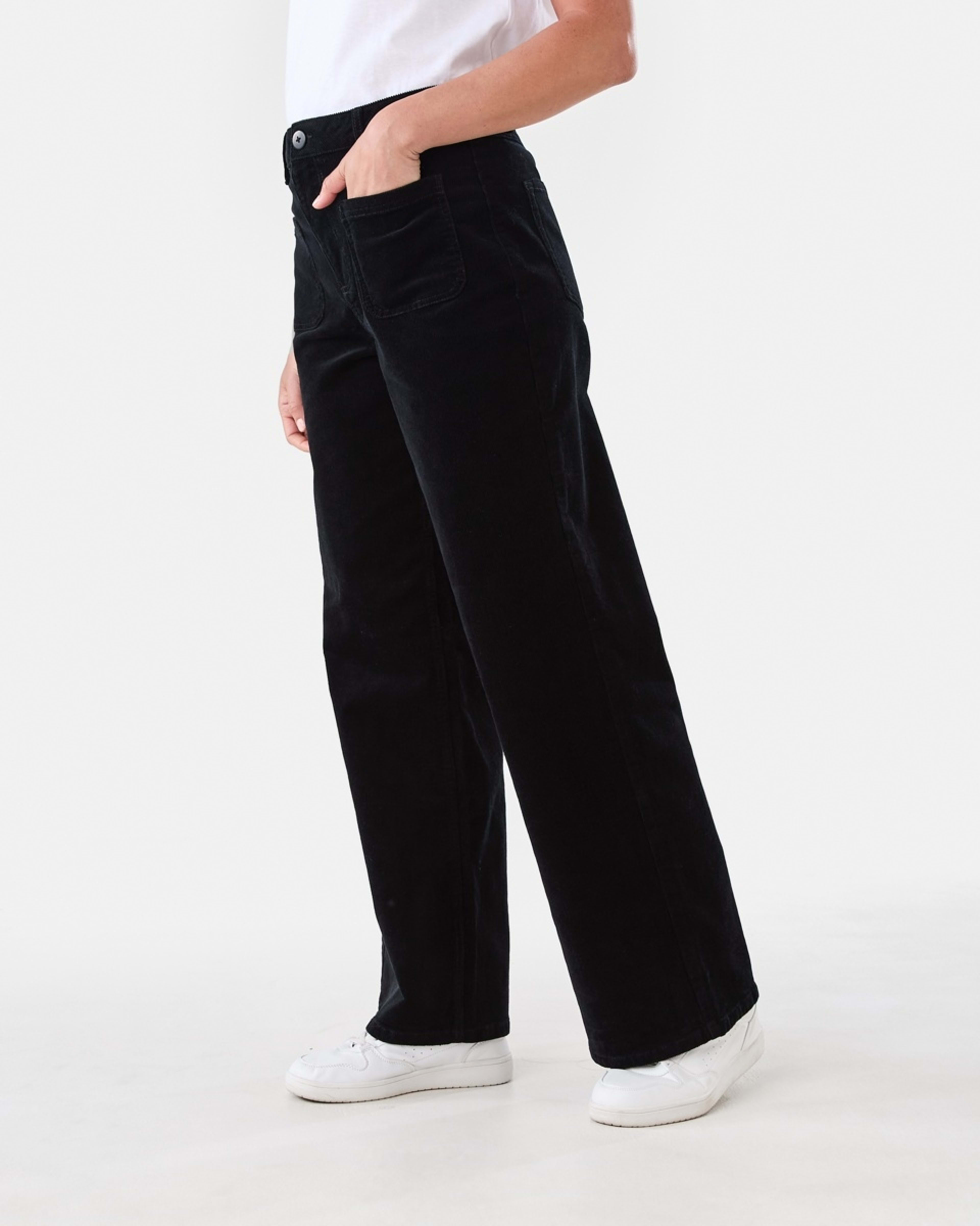 2 Corduroy Pants Black, 2 of 5