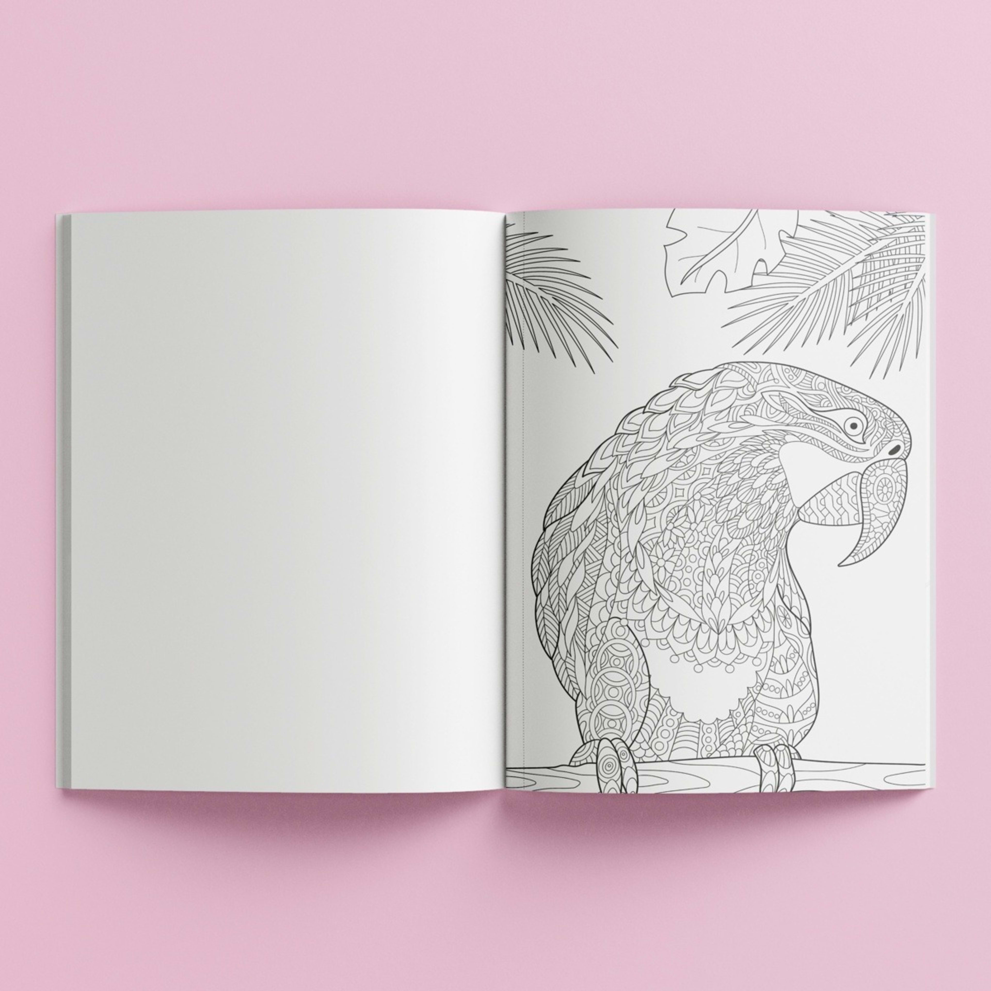 4 Kaleidoscope Colouring: Tropical Botanical - Book, 4 of 5