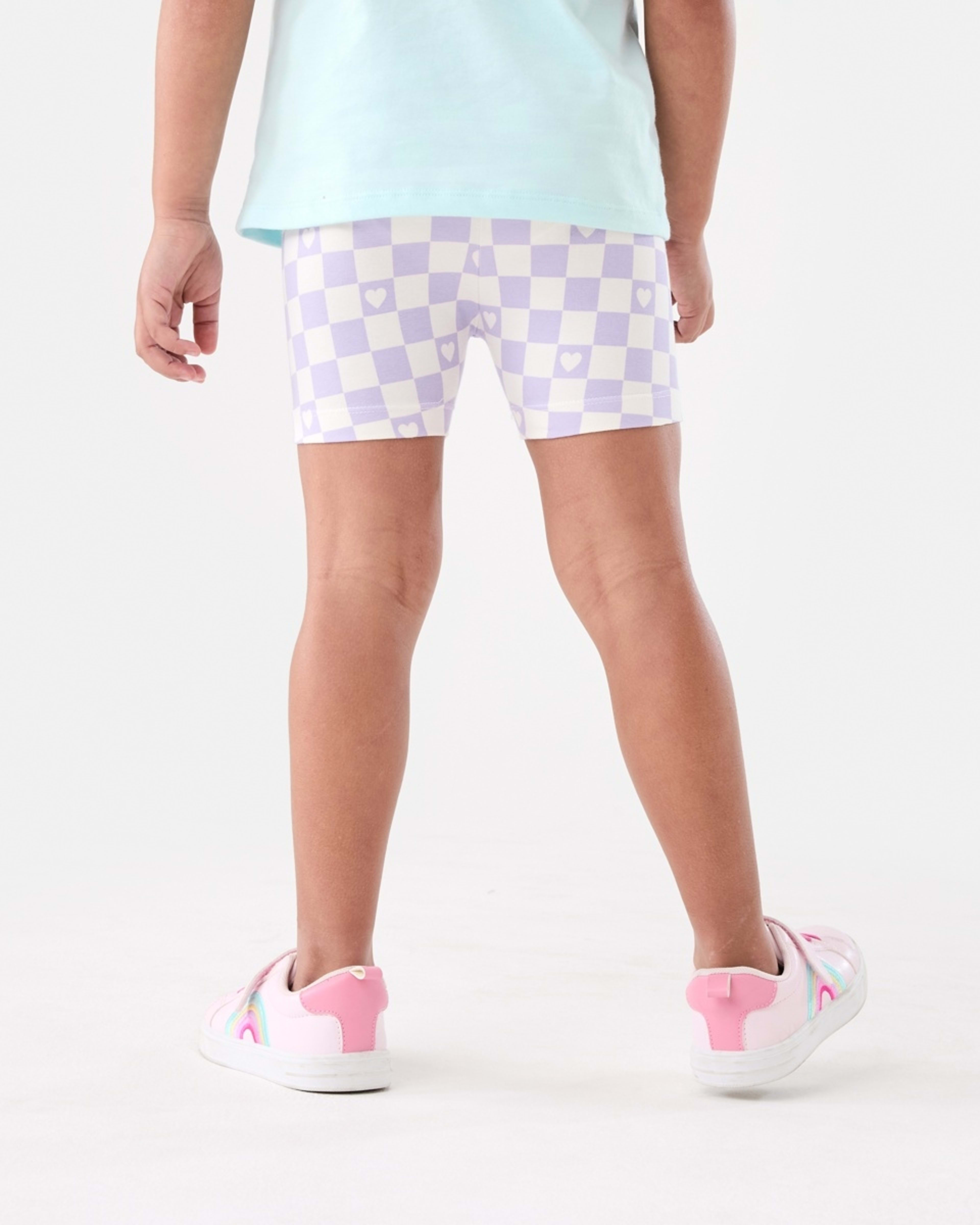 2 Printed Bike Shorts Checks, 2 of 8