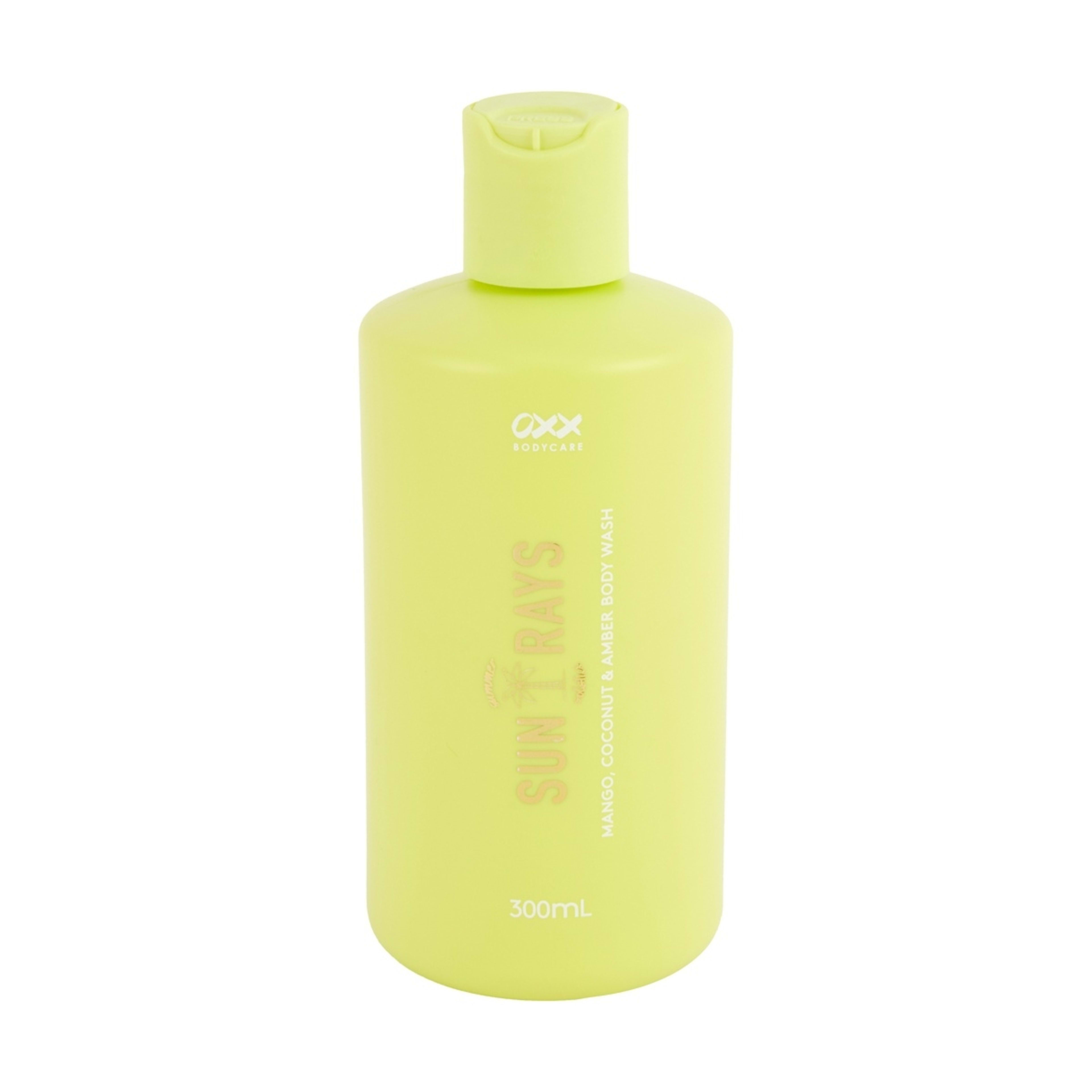 1 OXX Bodycare Sun Rays Summer Solstice Body Wash 300ml - Mango, Coconut and Amber