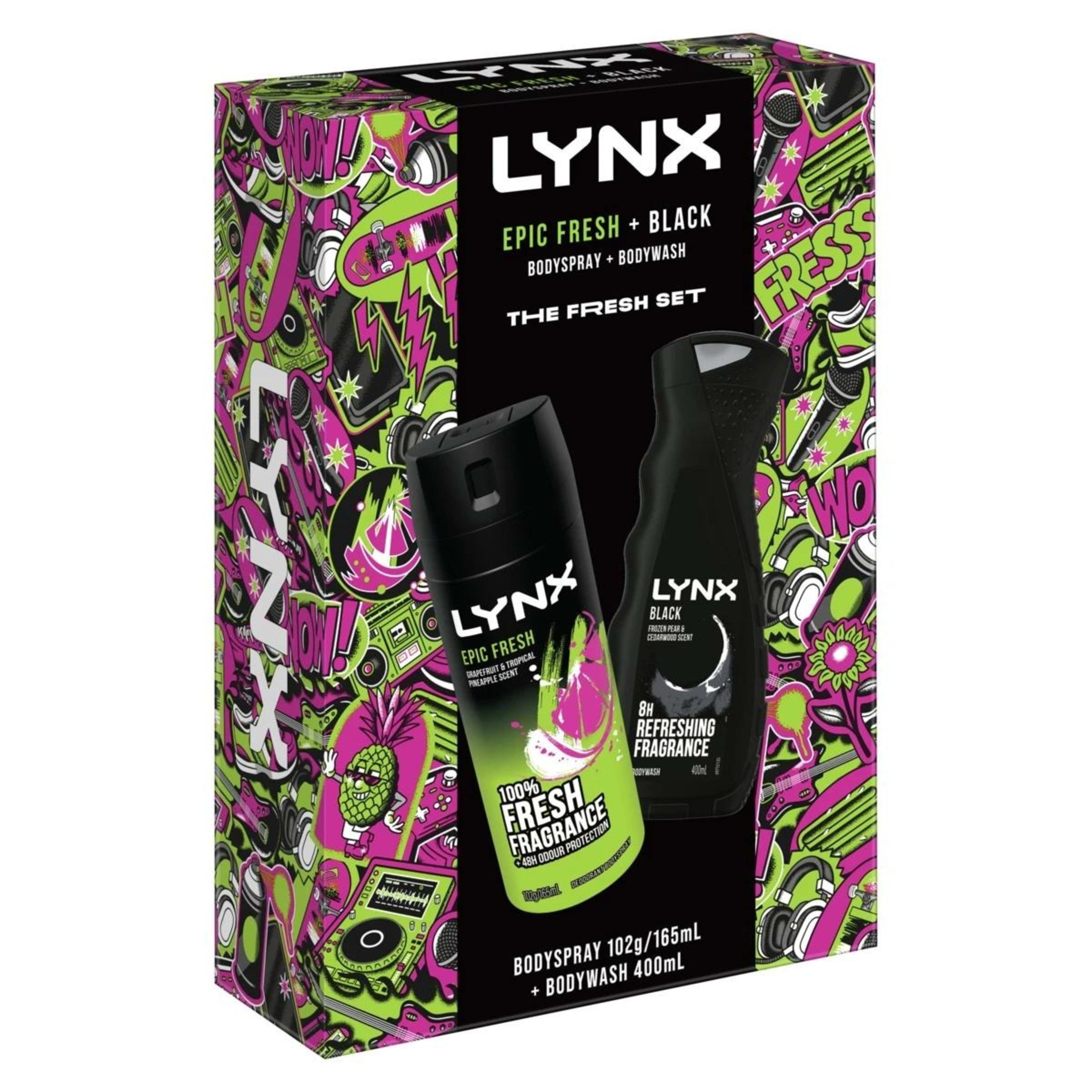 3 LYNX Epic Fresh and Black Duo Gift Set, 3 of 6