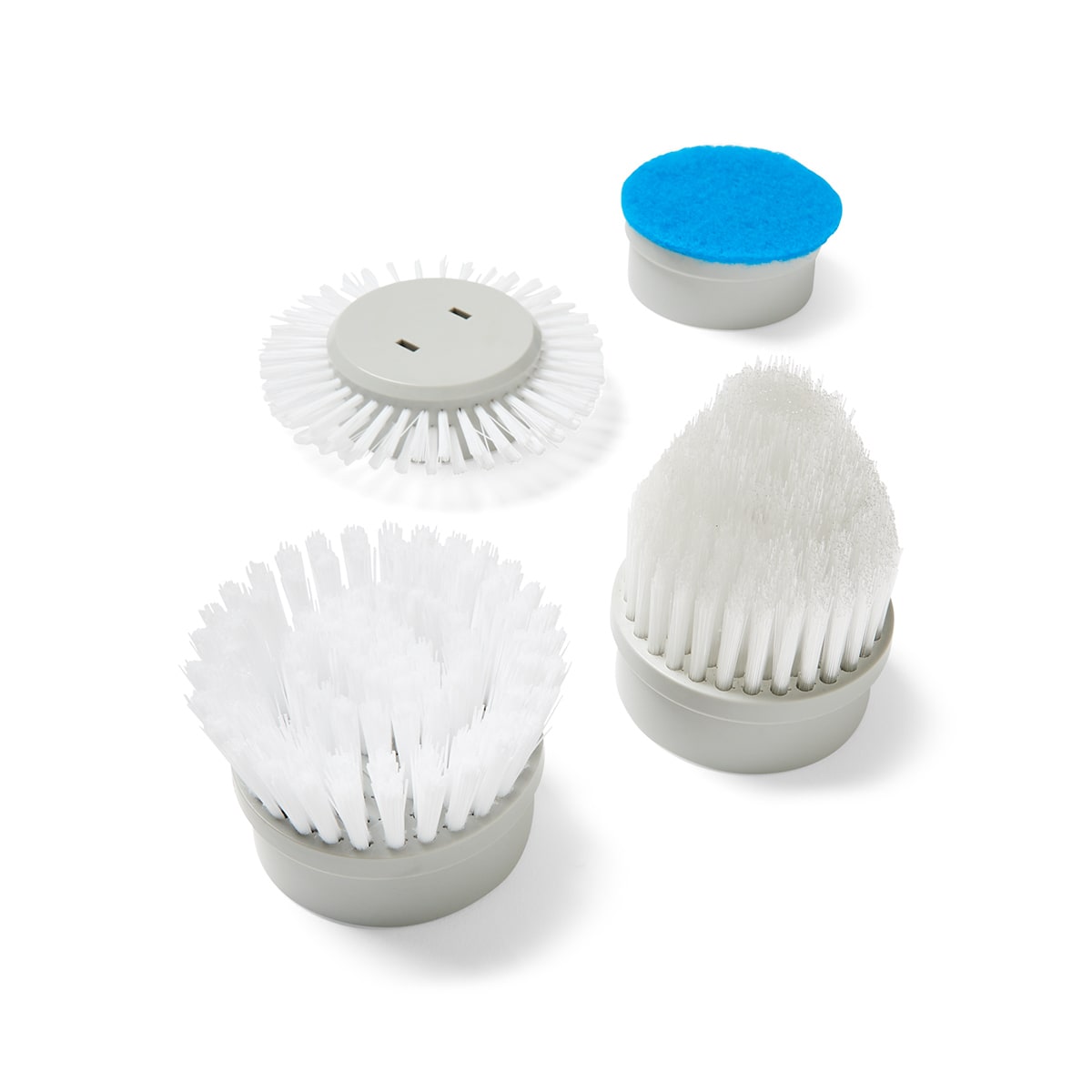 Handheld Scrubbing Brush Grey and White Kmart NZ