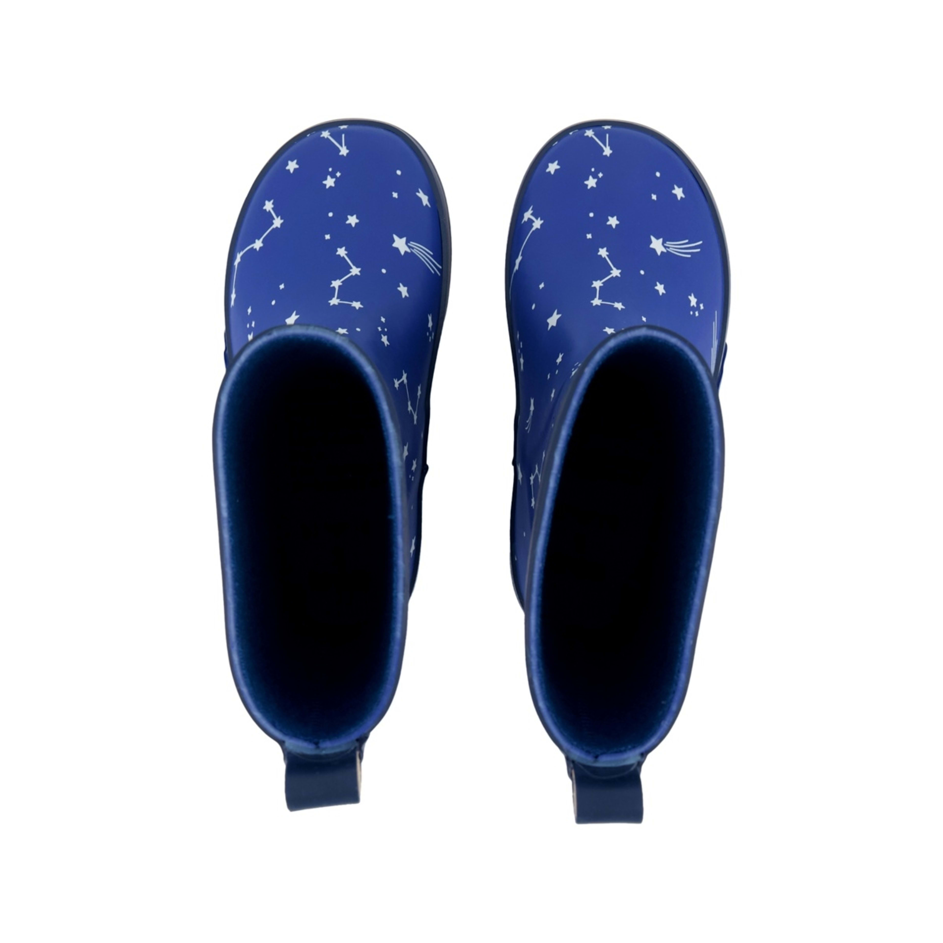 3 Junior Rainboots Space Rocket Blue, 3 of 4