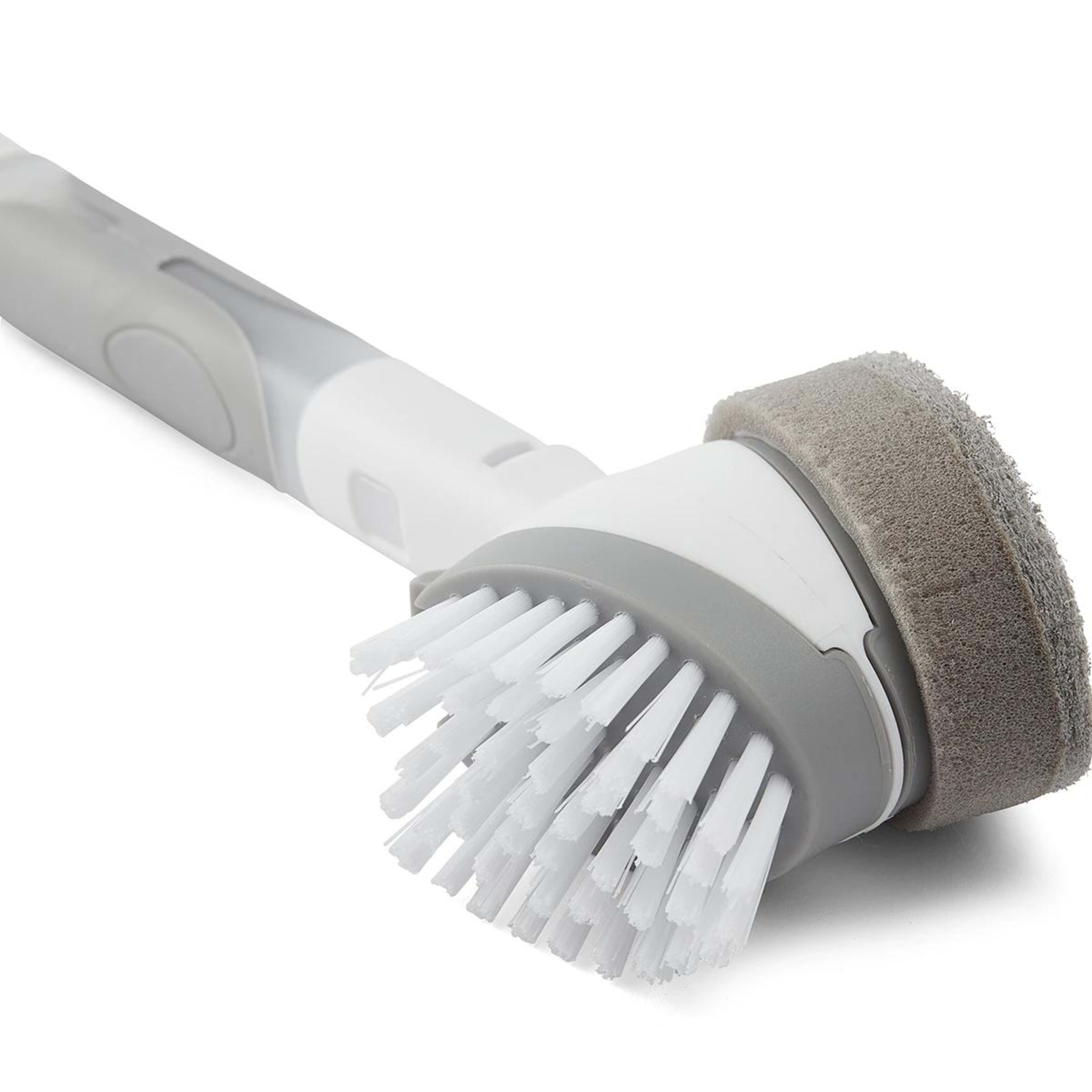 5 2-in-1 Dish Brush - White and Grey, 5 of 10