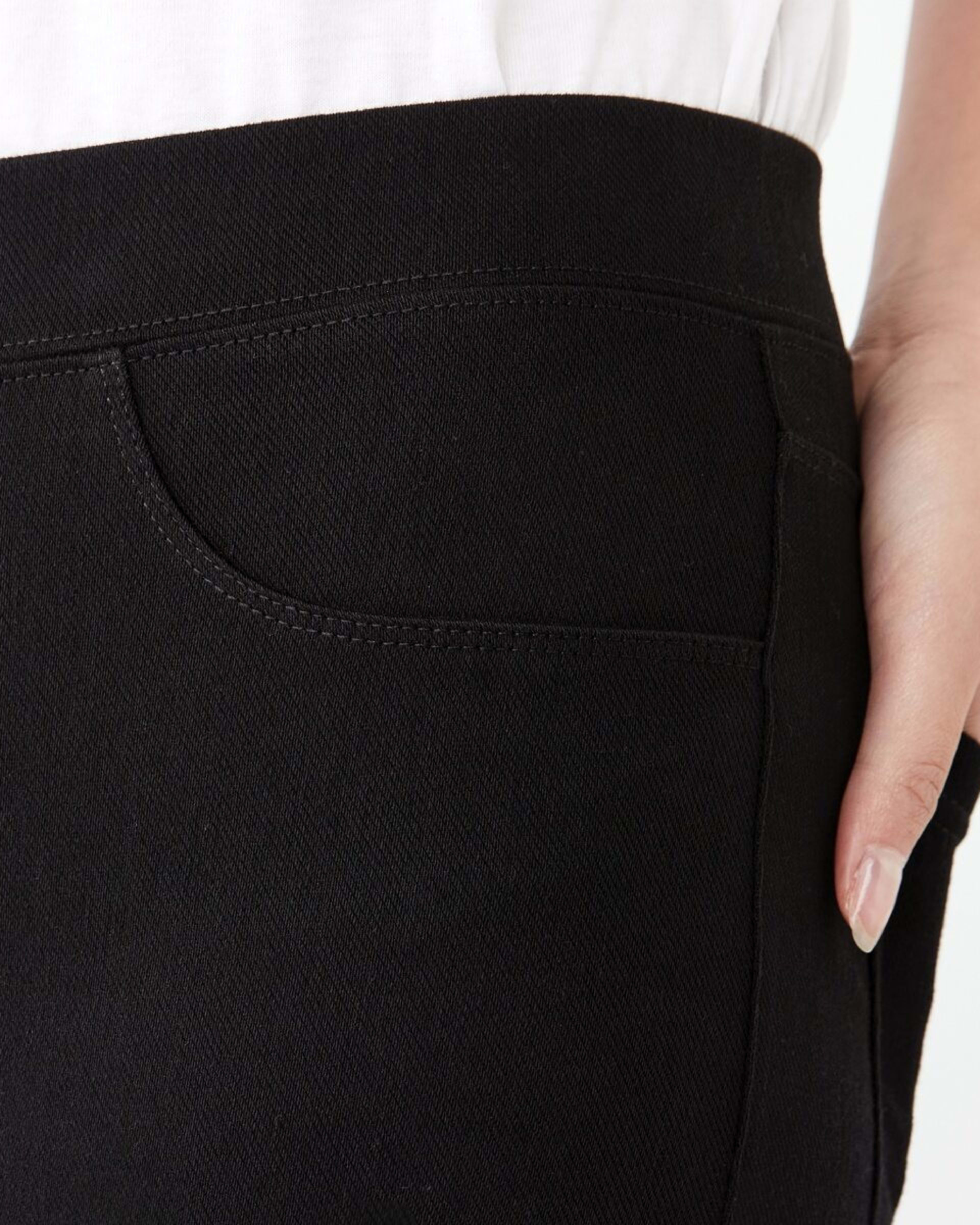 6 3/4 Jeggings BLACK, 6 of 9