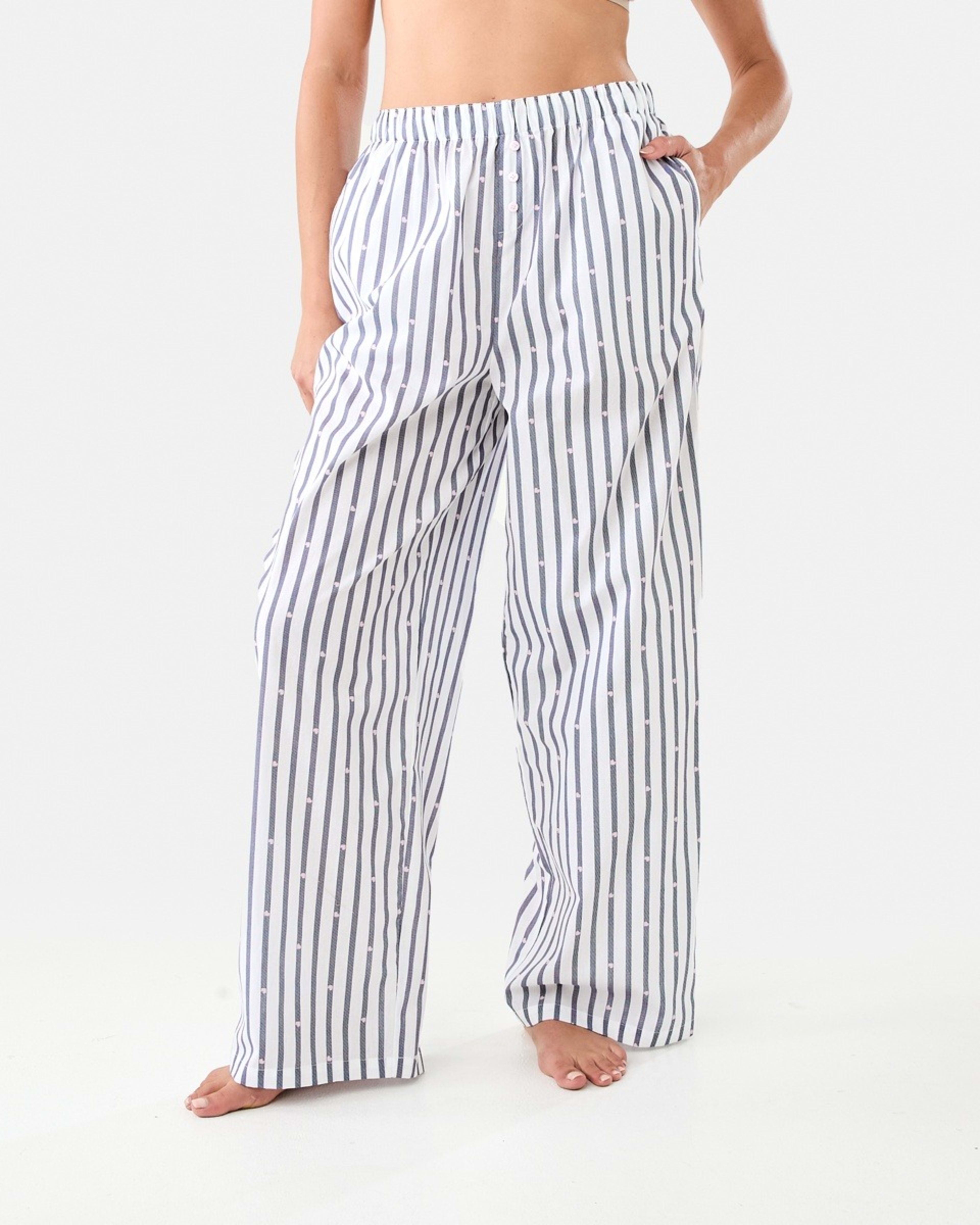 1 Boyfriend Woven Pants Heart St N