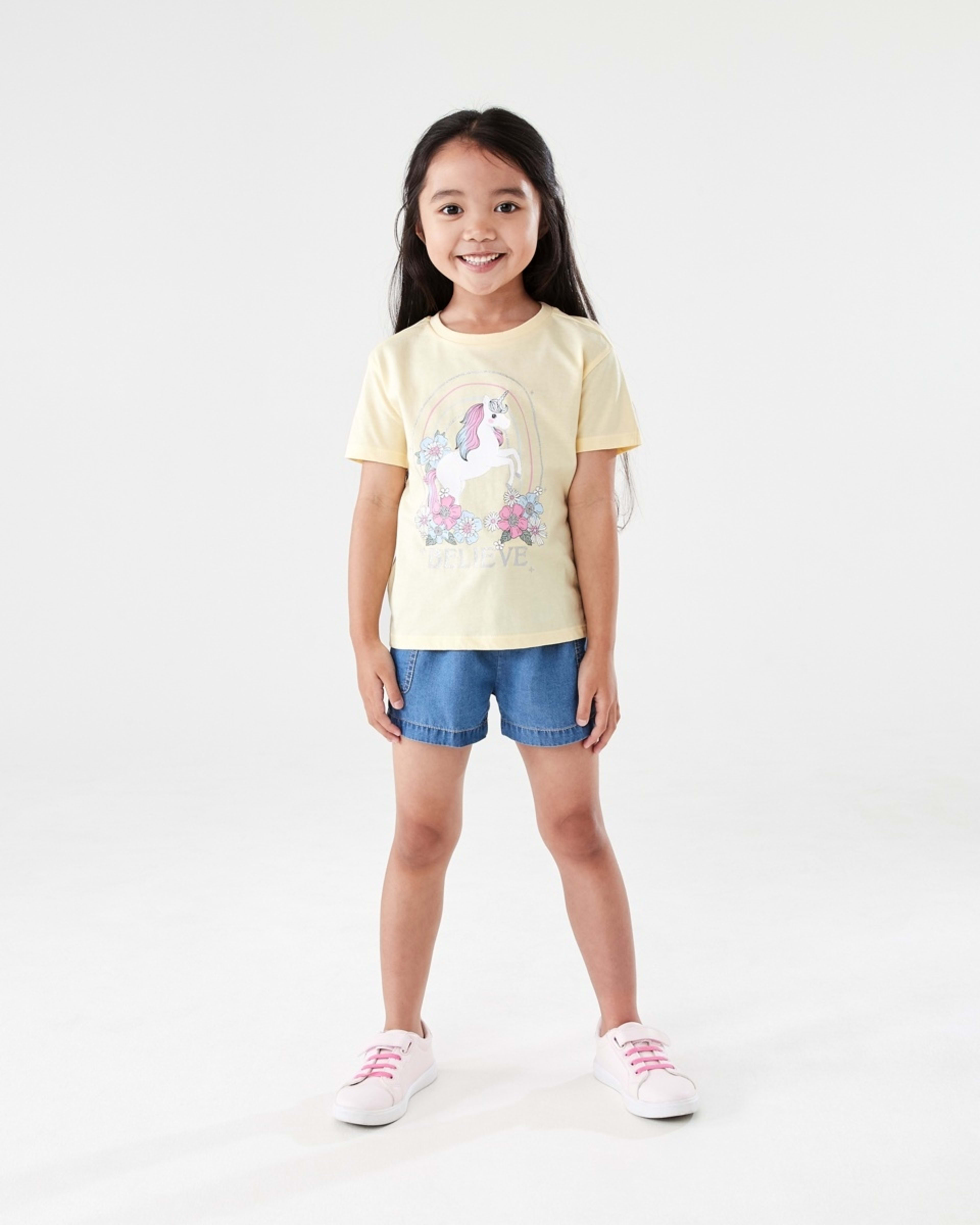 5 Print T-shirt UNICORNS BUTTERCREAM, 5 of 6