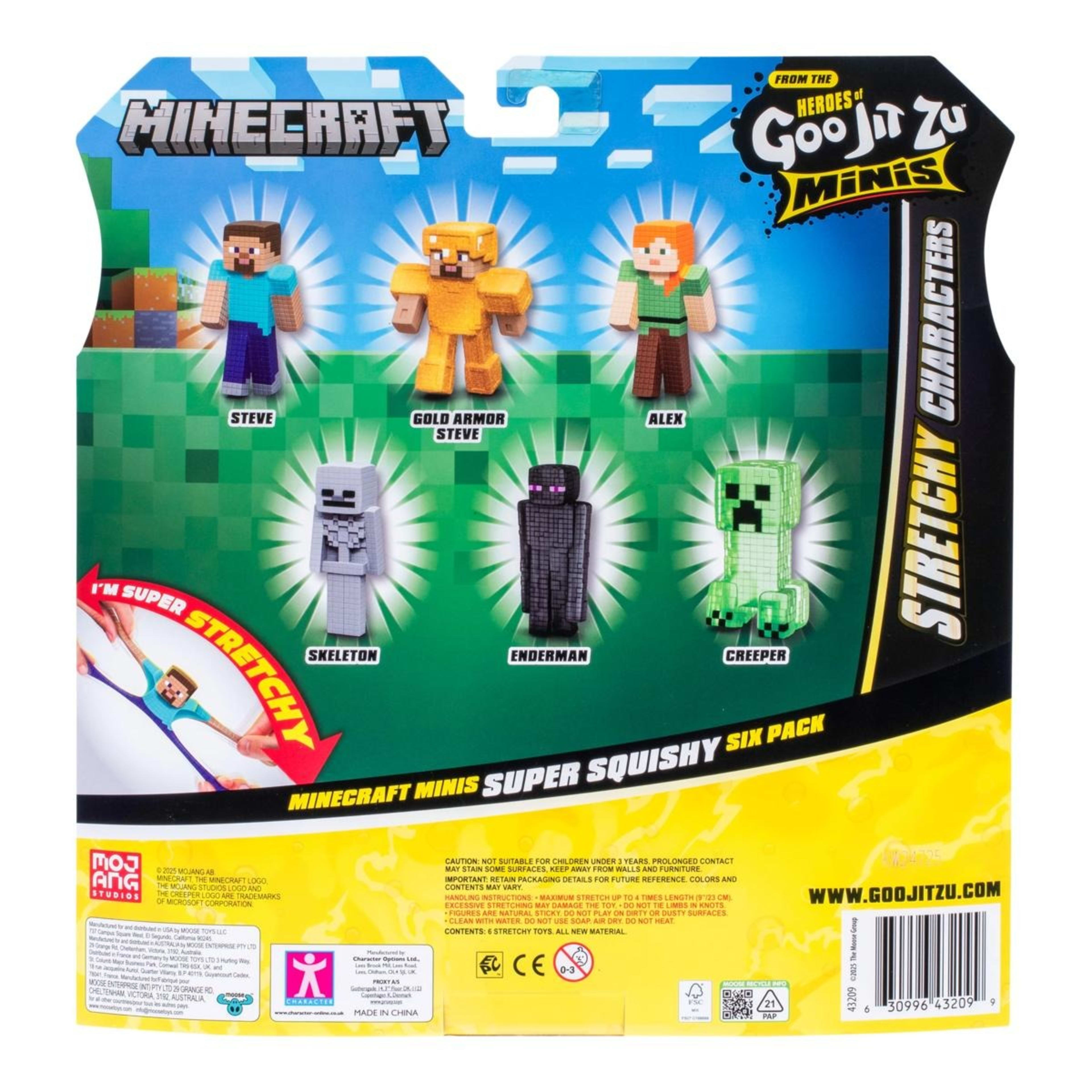 5 6 Pack Heroes of Goo Jit Zu Minecraft Minis Exclusive, 5 of 5