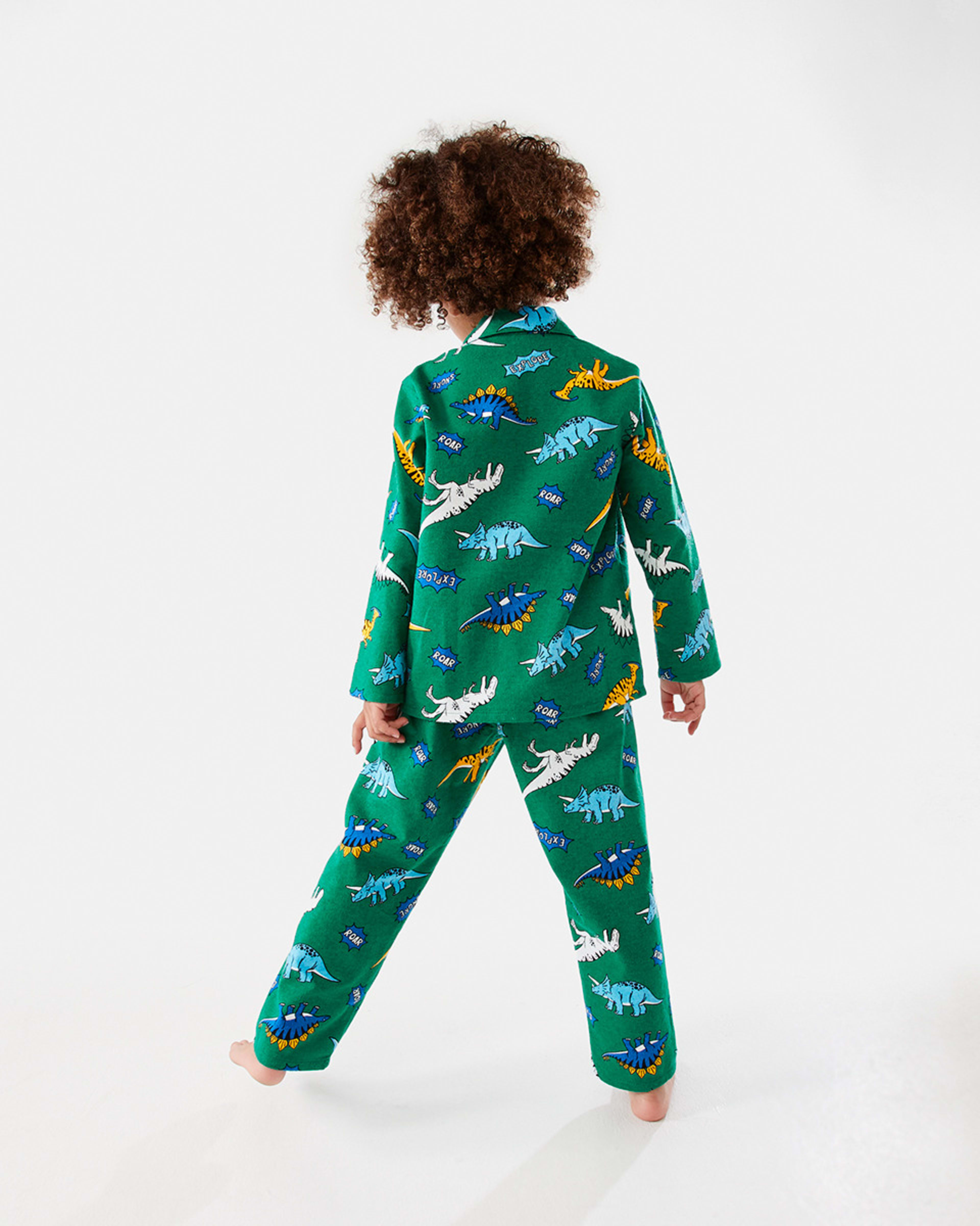 2 Flannelette Pyjama Set Dino, 2 of 10