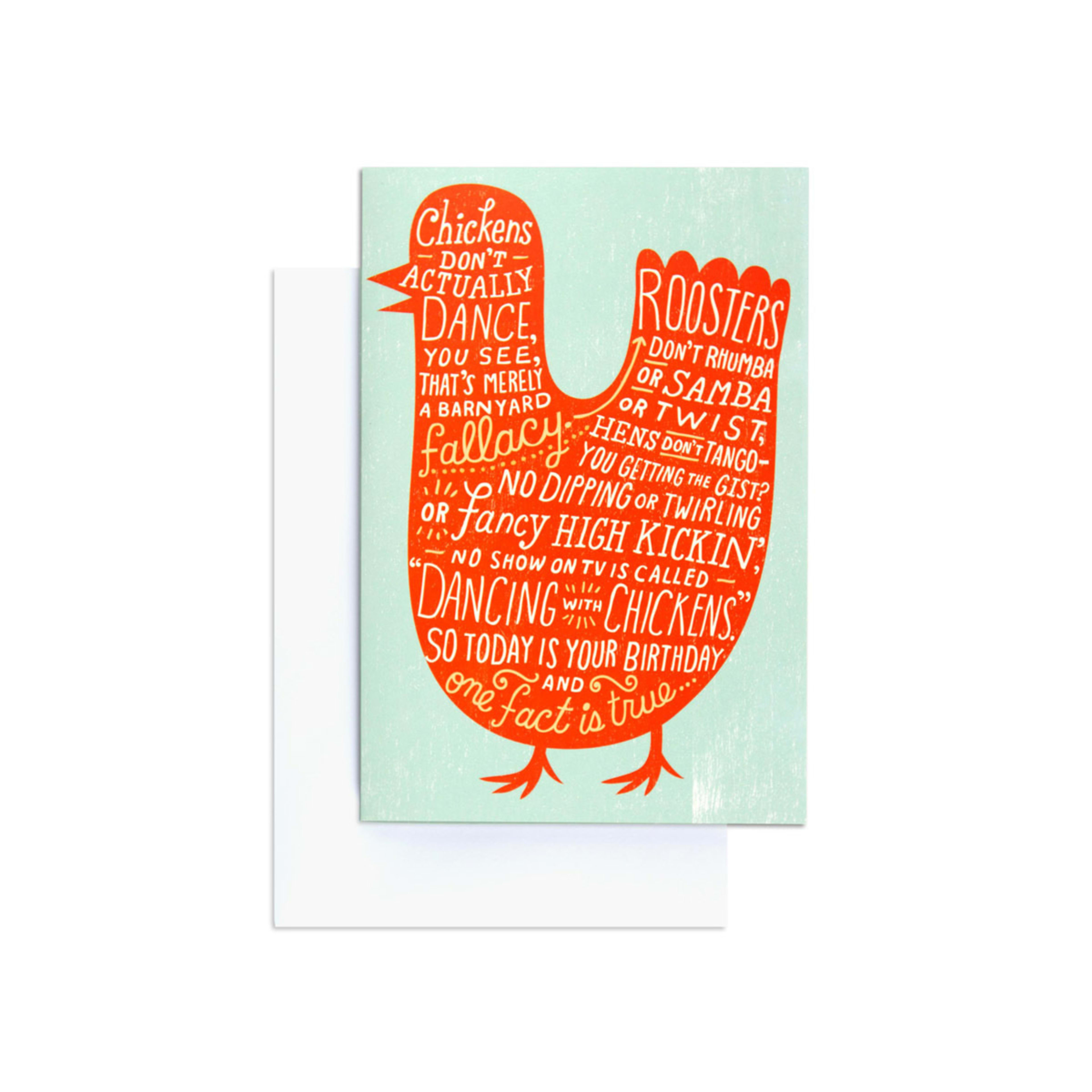 1 Hallmark Interactive Birthday Card - Chicken Dance