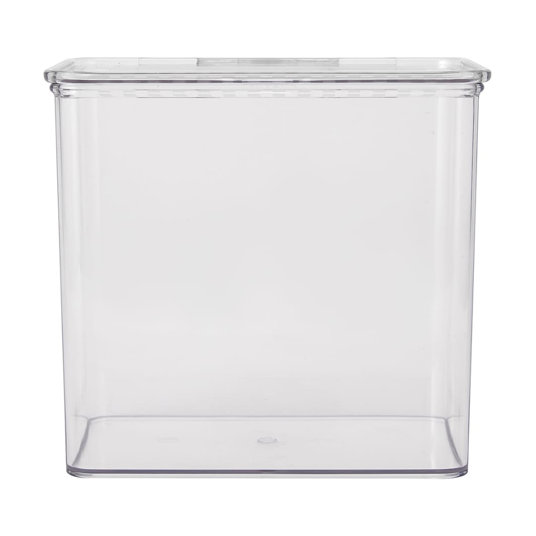 Clear Tall Square Container with Lid Kmart