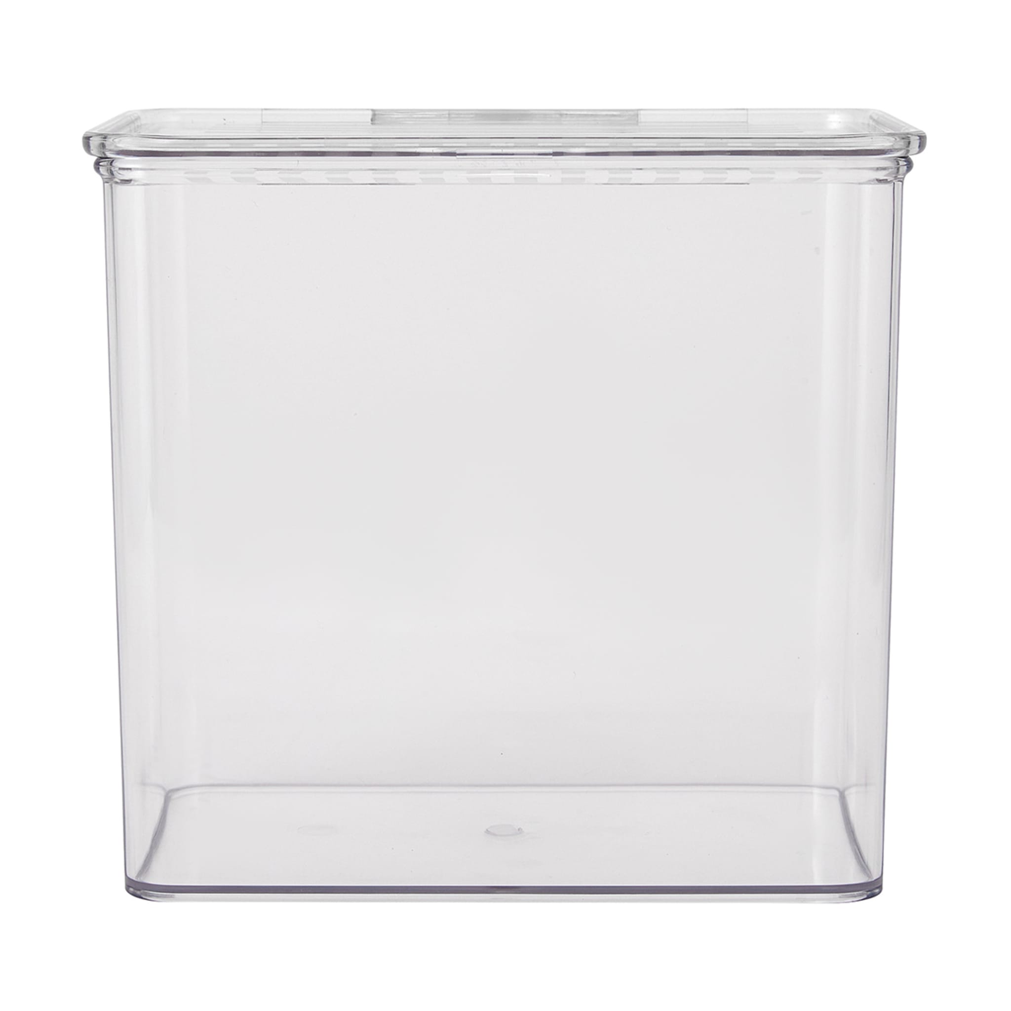 Clear Tall Square Container with Lid Kmart