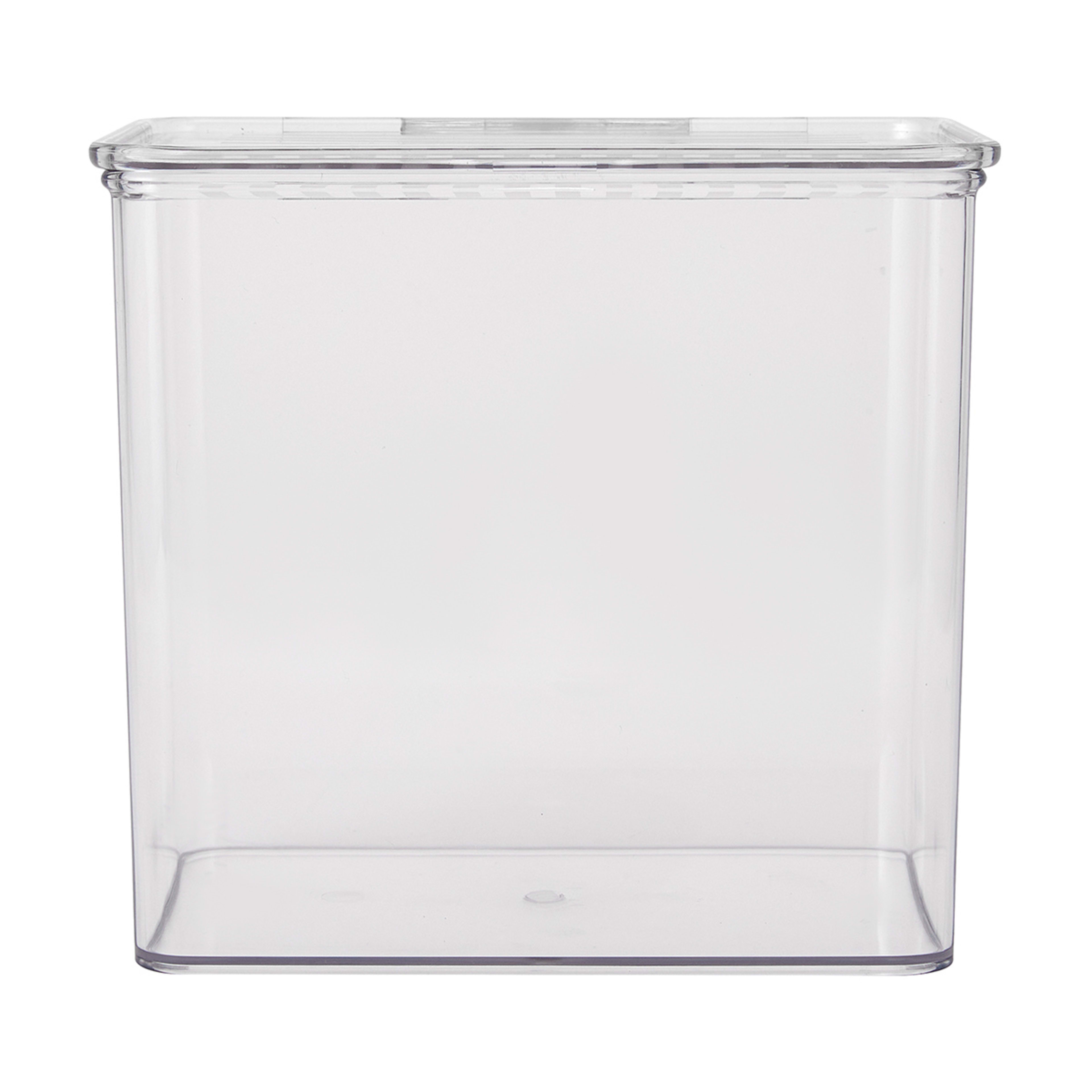 Clear Tall Square Container with Lid Kmart