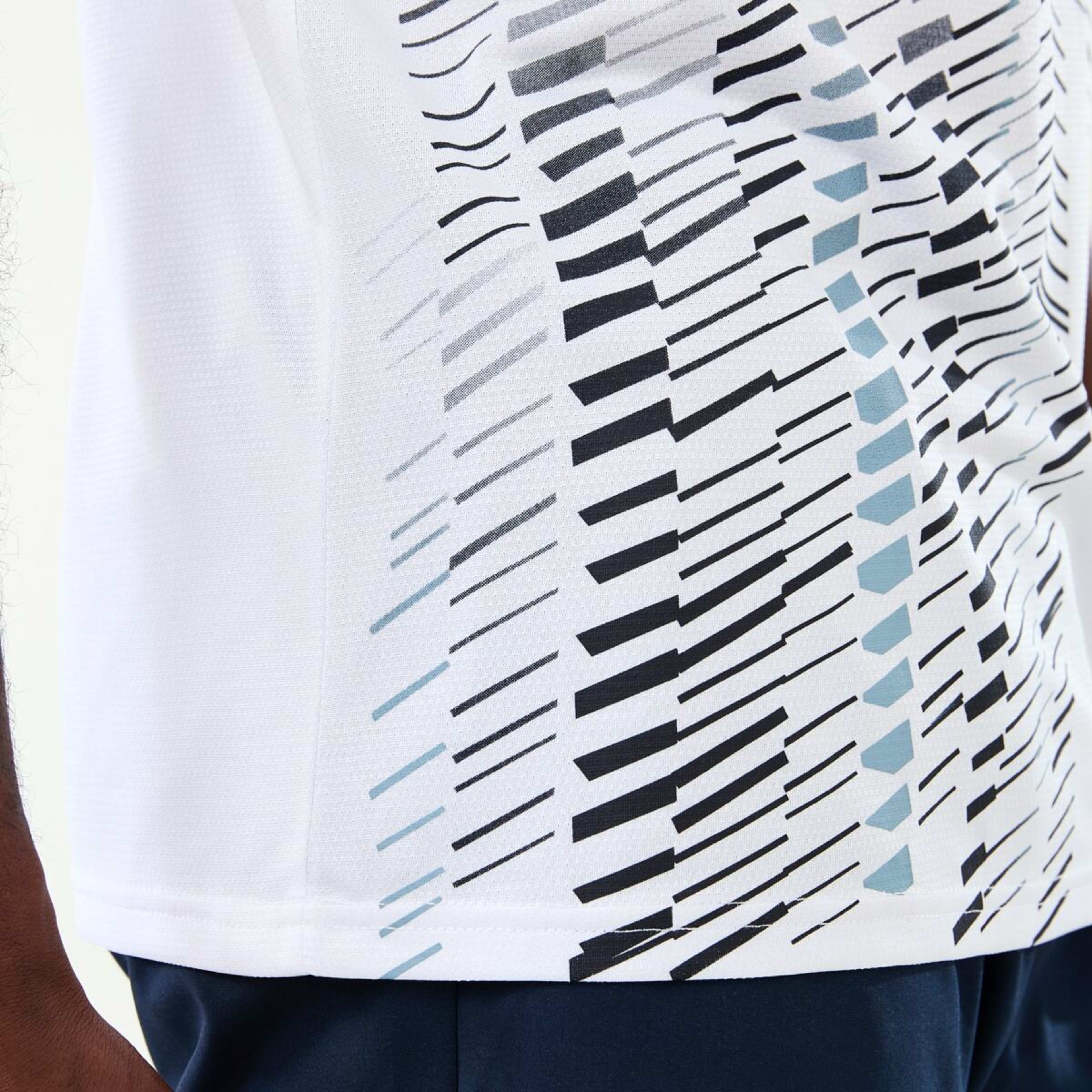 6 Active Mens Printed T-shirt Level Up White, 6 of 7