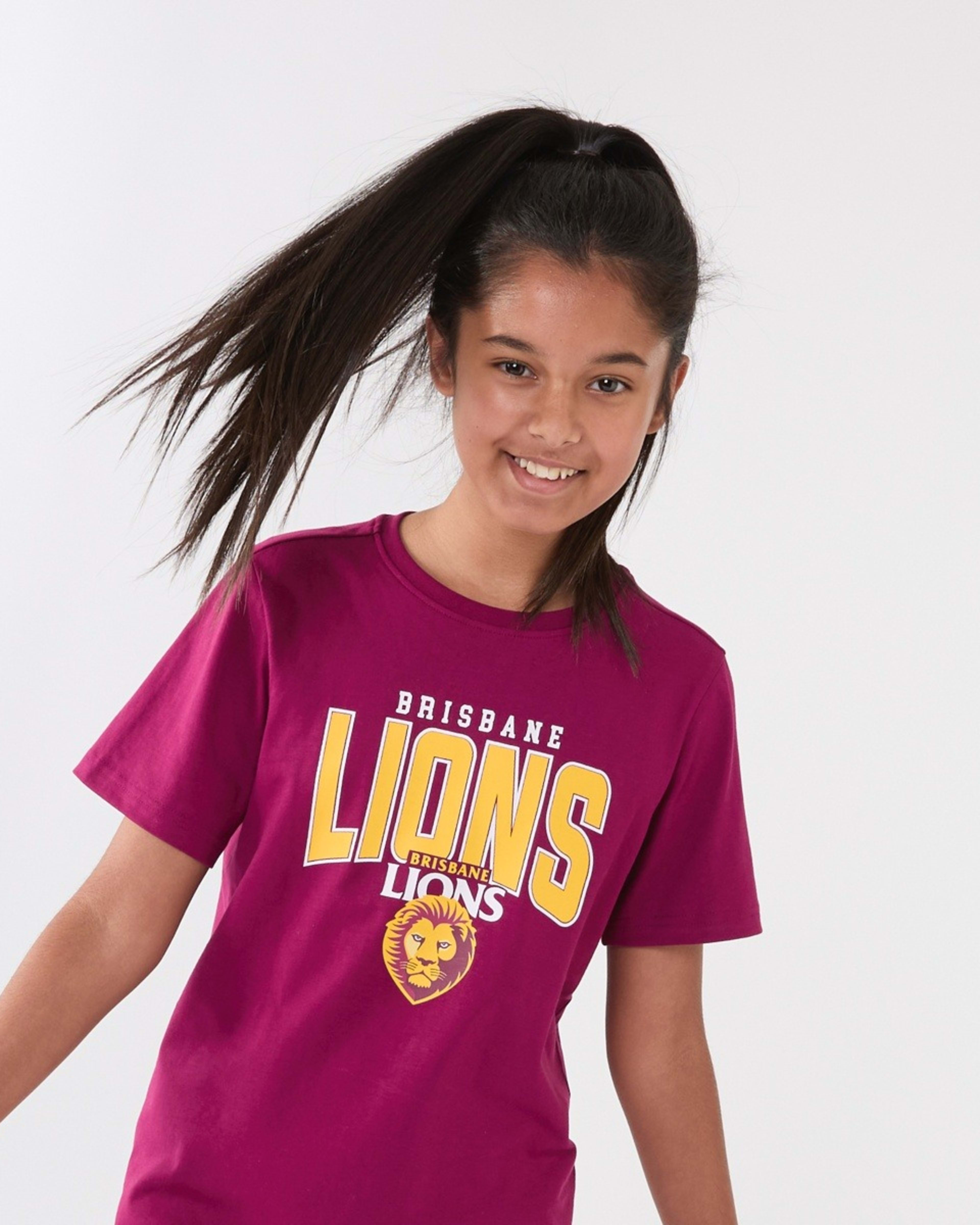 3 Official AFL Kids T-shirt Brisbane, 3 of 9