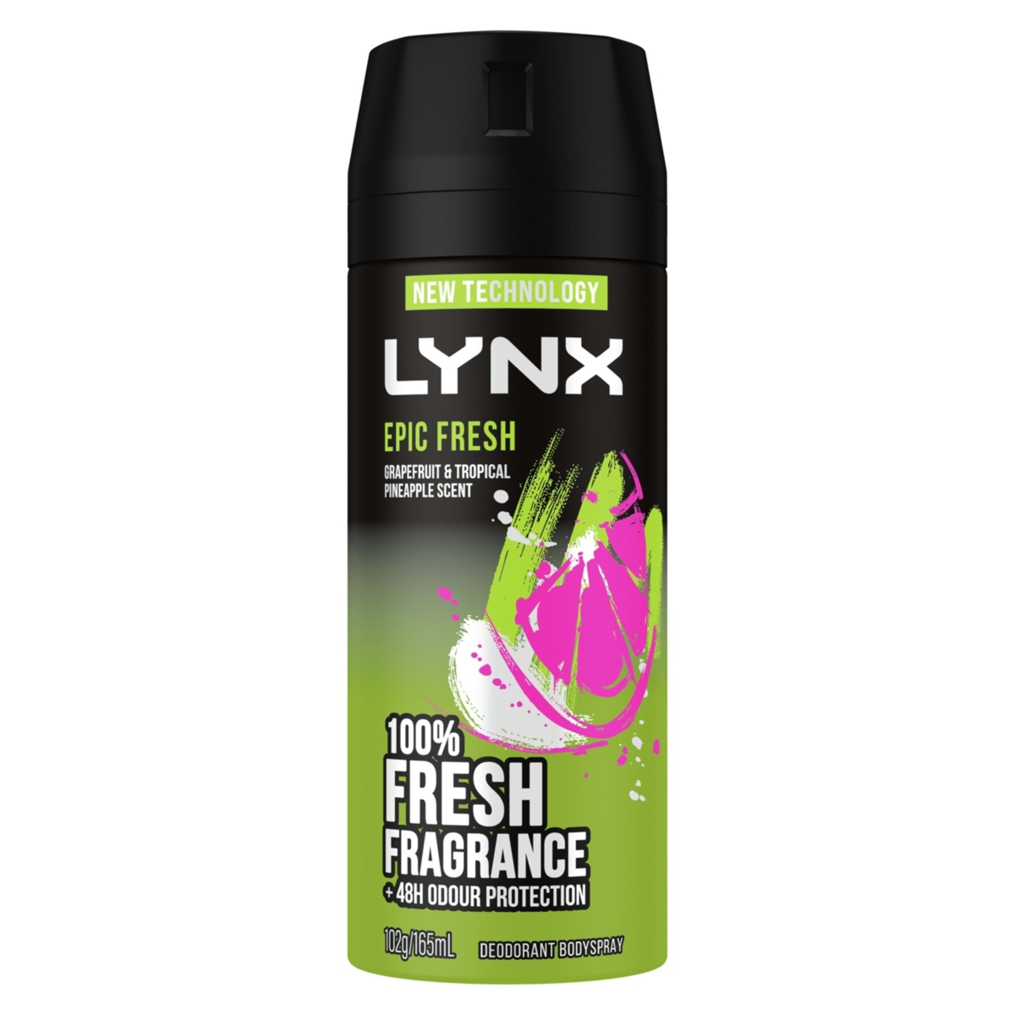 LYNX Epic Fresh Body Grapefruit and Tropical Pineapple Scent Deodorant