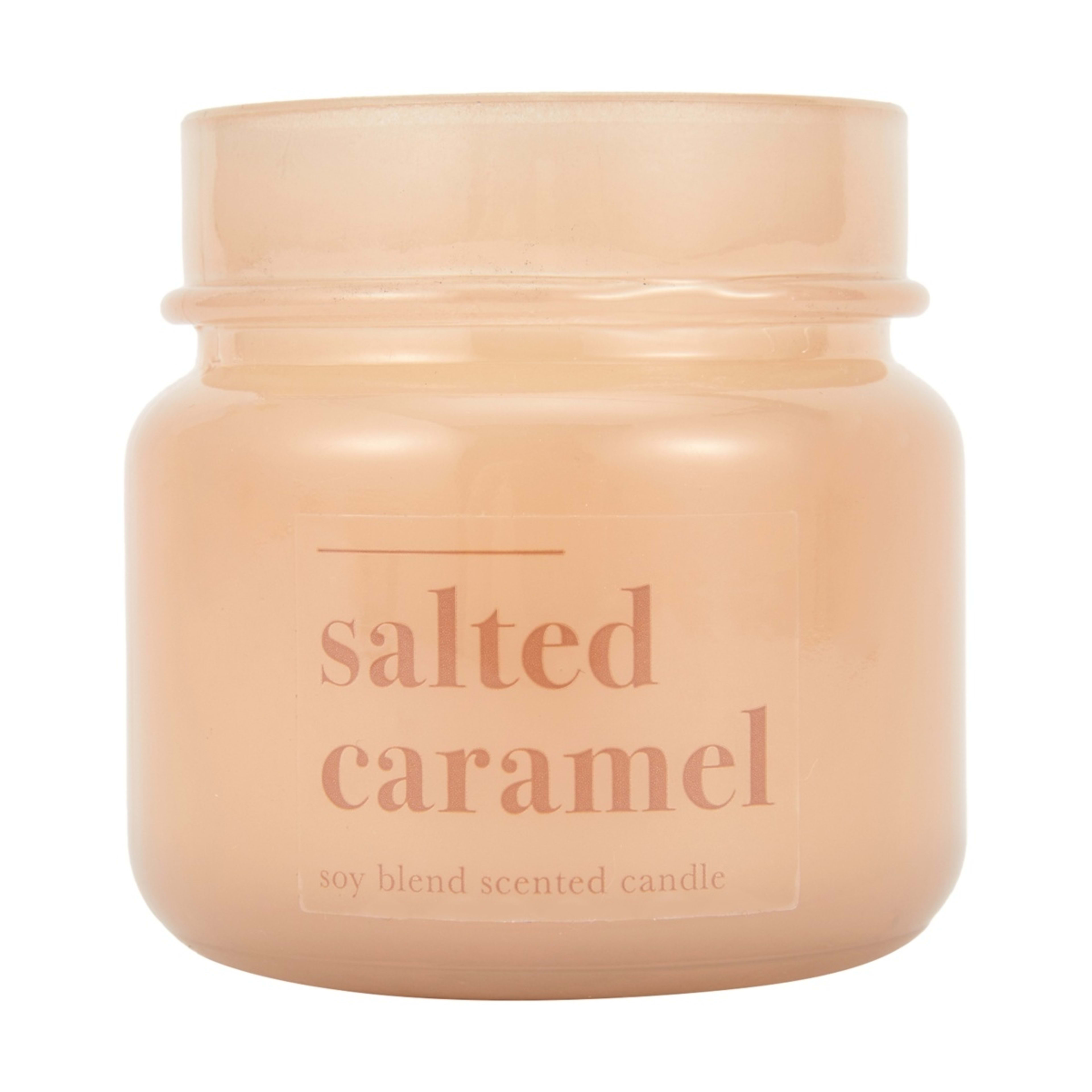 4 Salted Caramel Soy Blend Scented Jar Candle, 4 of 8