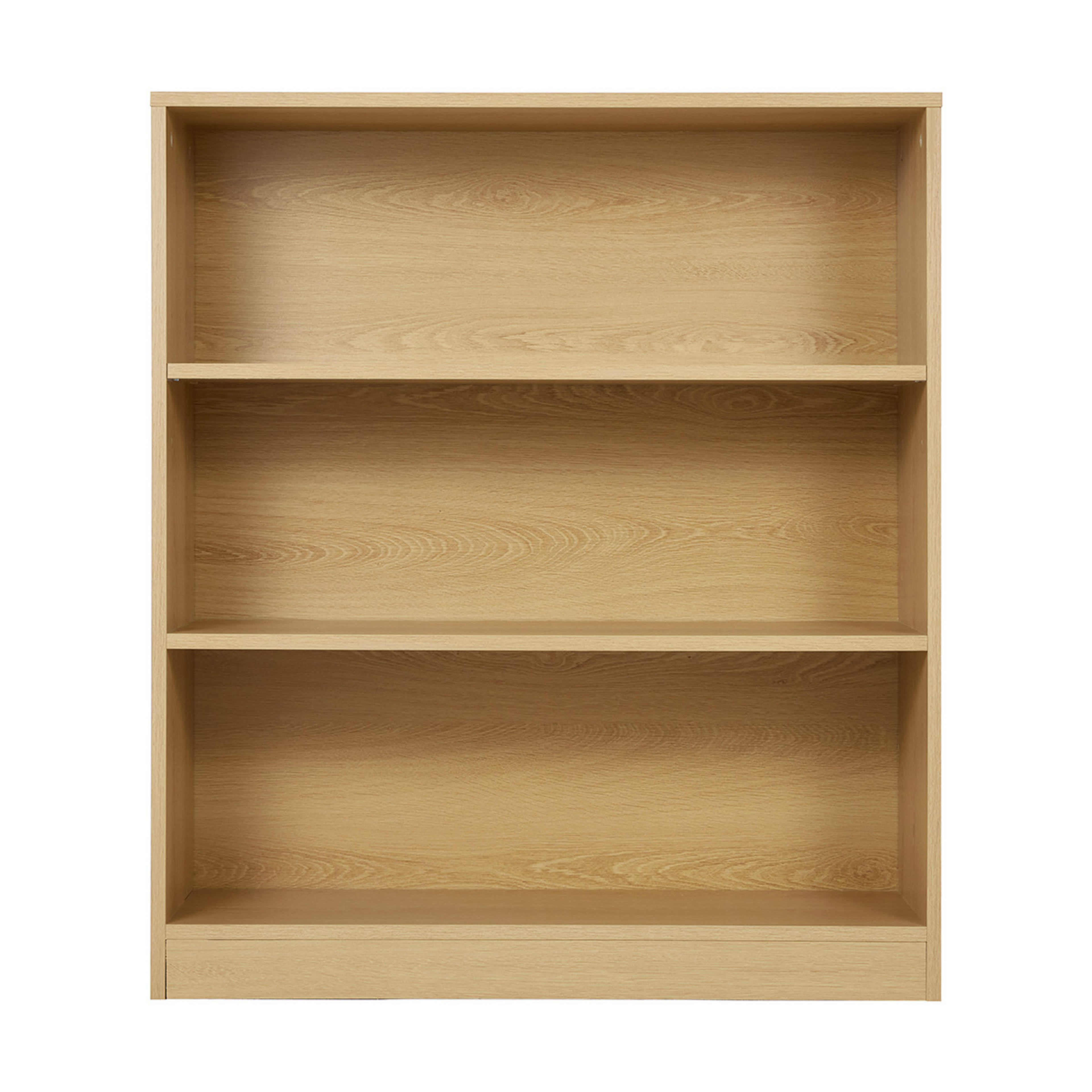 3 Tier Bookcase Oak Kmart